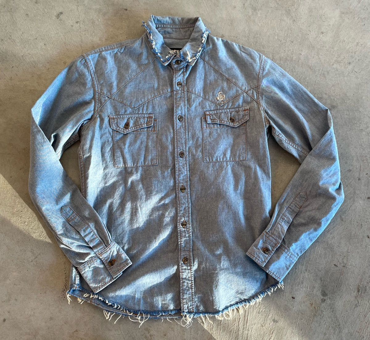 Japanese Brand PPFM LONG SLEEVE BUTTON UP Size S / US 4 / IT 40 - 1 Thumbnail