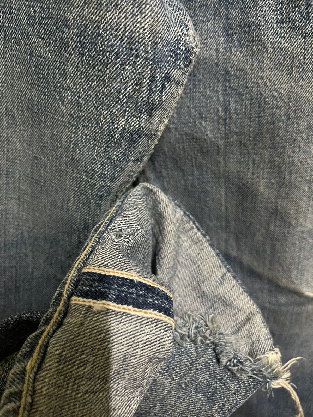 Denime Denime Japan Selvedge Jeans Distressed Size US 32 / EU 48 - 9 Thumbnail
