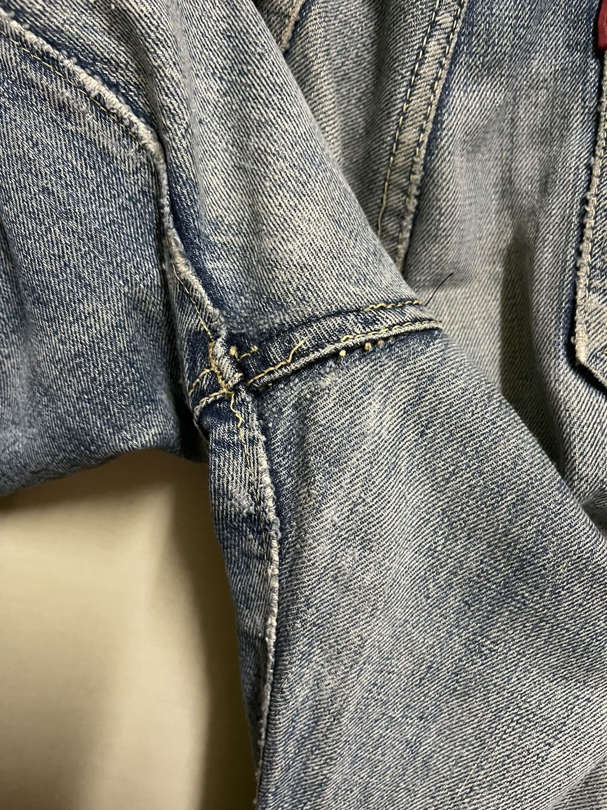 Denime Denime Japan Selvedge Jeans Distressed Size US 32 / EU 48 - 16 Thumbnail