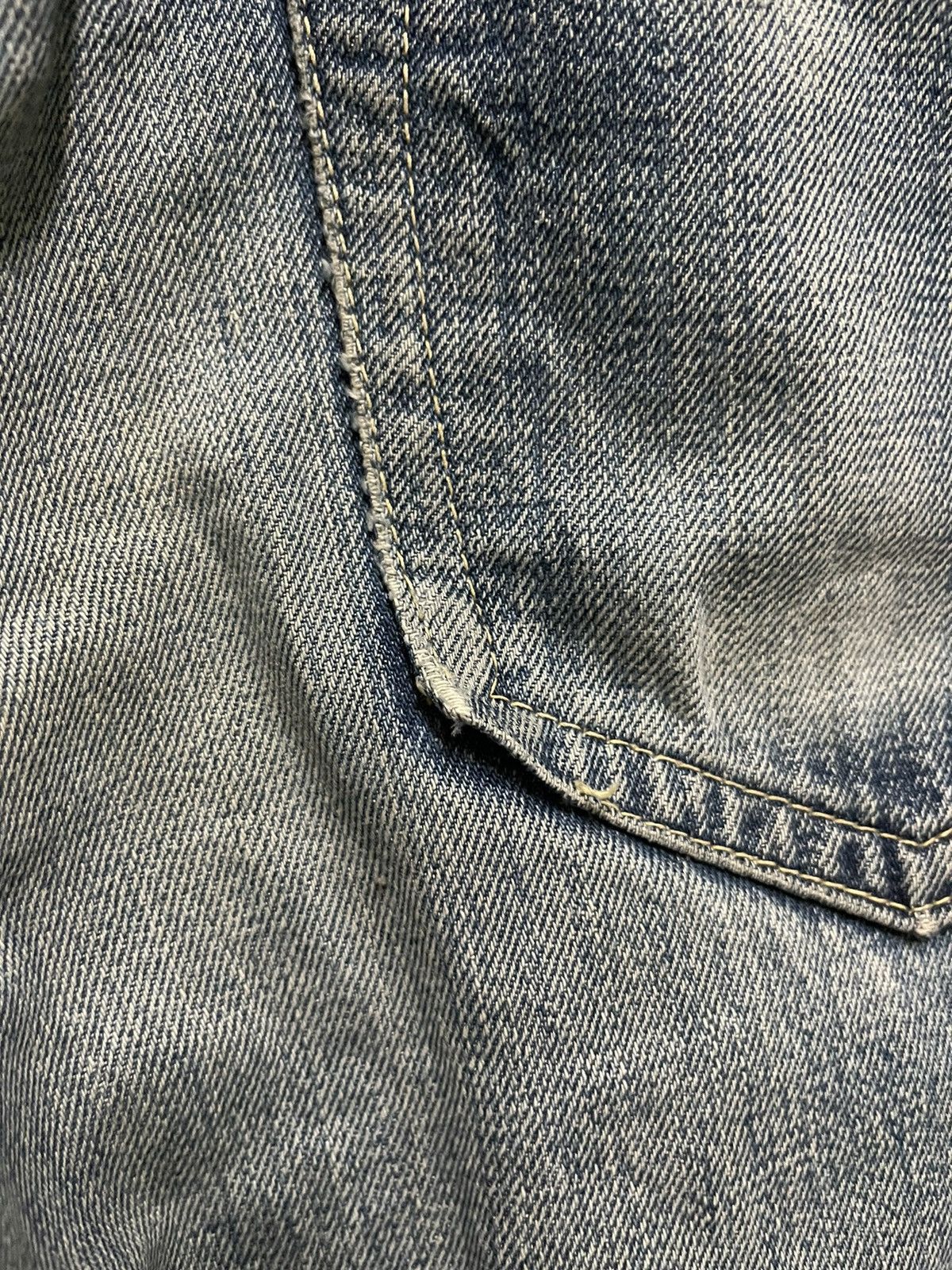 Denime Denime Japan Selvedge Jeans Distressed Size US 32 / EU 48 - 13 Thumbnail