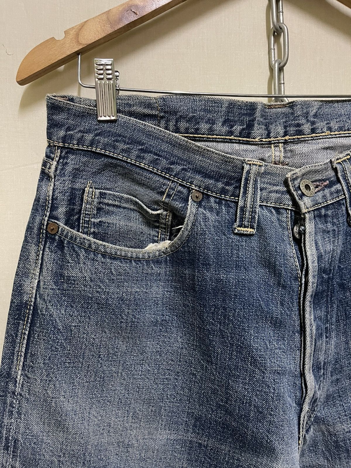 Denime Denime Japan Selvedge Jeans Distressed Size US 32 / EU 48 - 2 Thumbnail