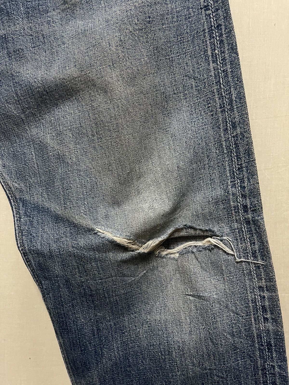 Denime Denime Japan Selvedge Jeans Distressed Size US 32 / EU 48 - 6 Thumbnail