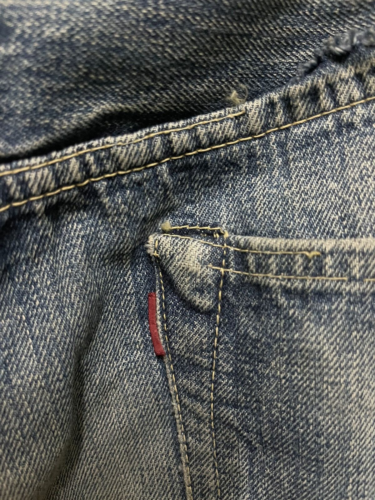 Denime Denime Japan Selvedge Jeans Distressed Size US 32 / EU 48 - 14 Thumbnail