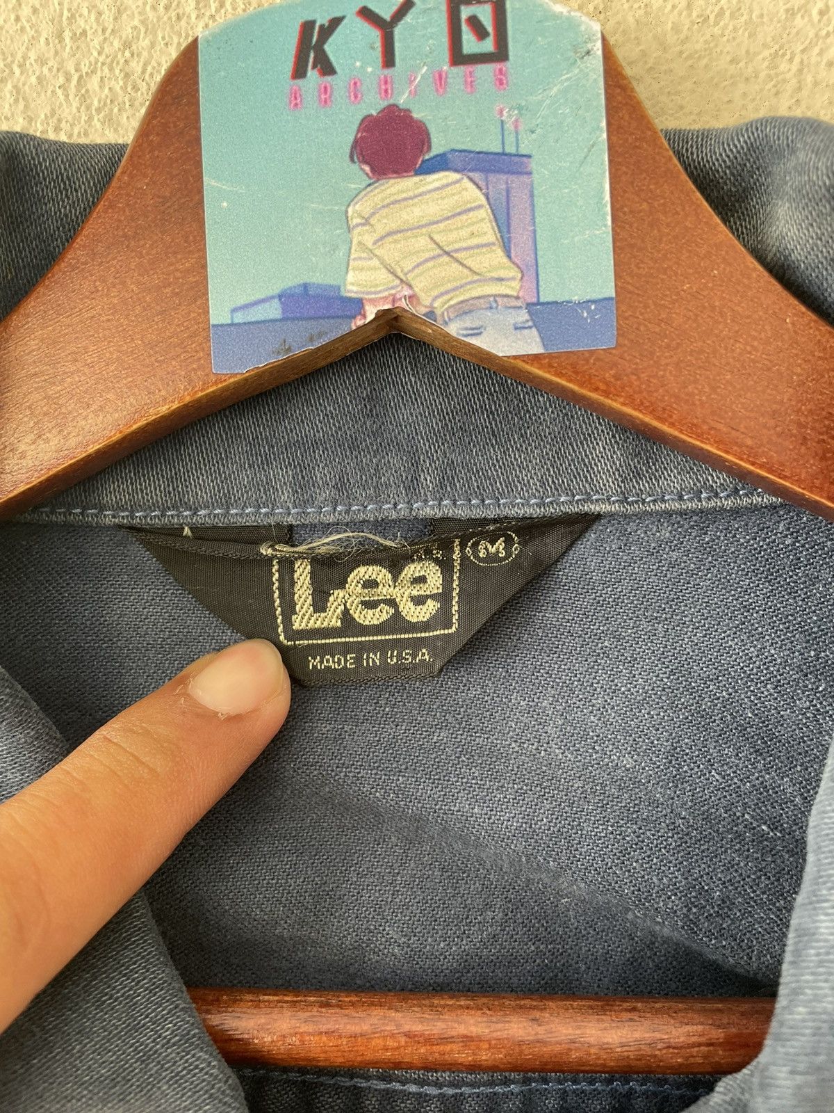 Lee × Vintage VINTAGE LEE MADE IN USA WORKER JACKET Size US M / EU 48-50 / 2 - 8 Thumbnail