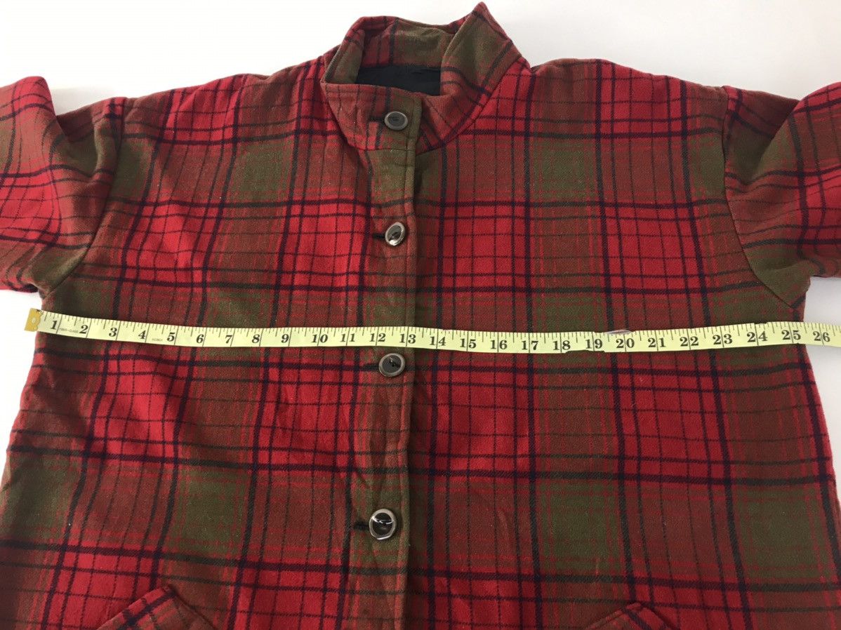 Japanese Brand Japanese Brand Plaid Check Button Down Jacket Button Design Size US XL / EU 56 / 4 - 6 Thumbnail