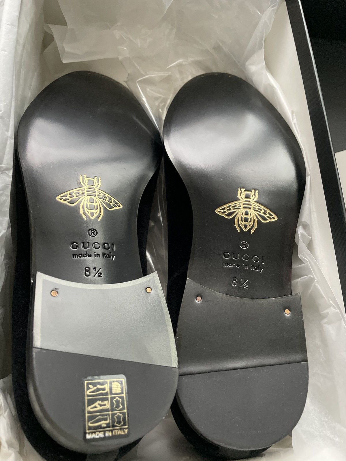Gucci New Rare Super Runway Logo Flying Pig Velvet Leather Loafer Size US 9 / EU 42 - 7 Thumbnail