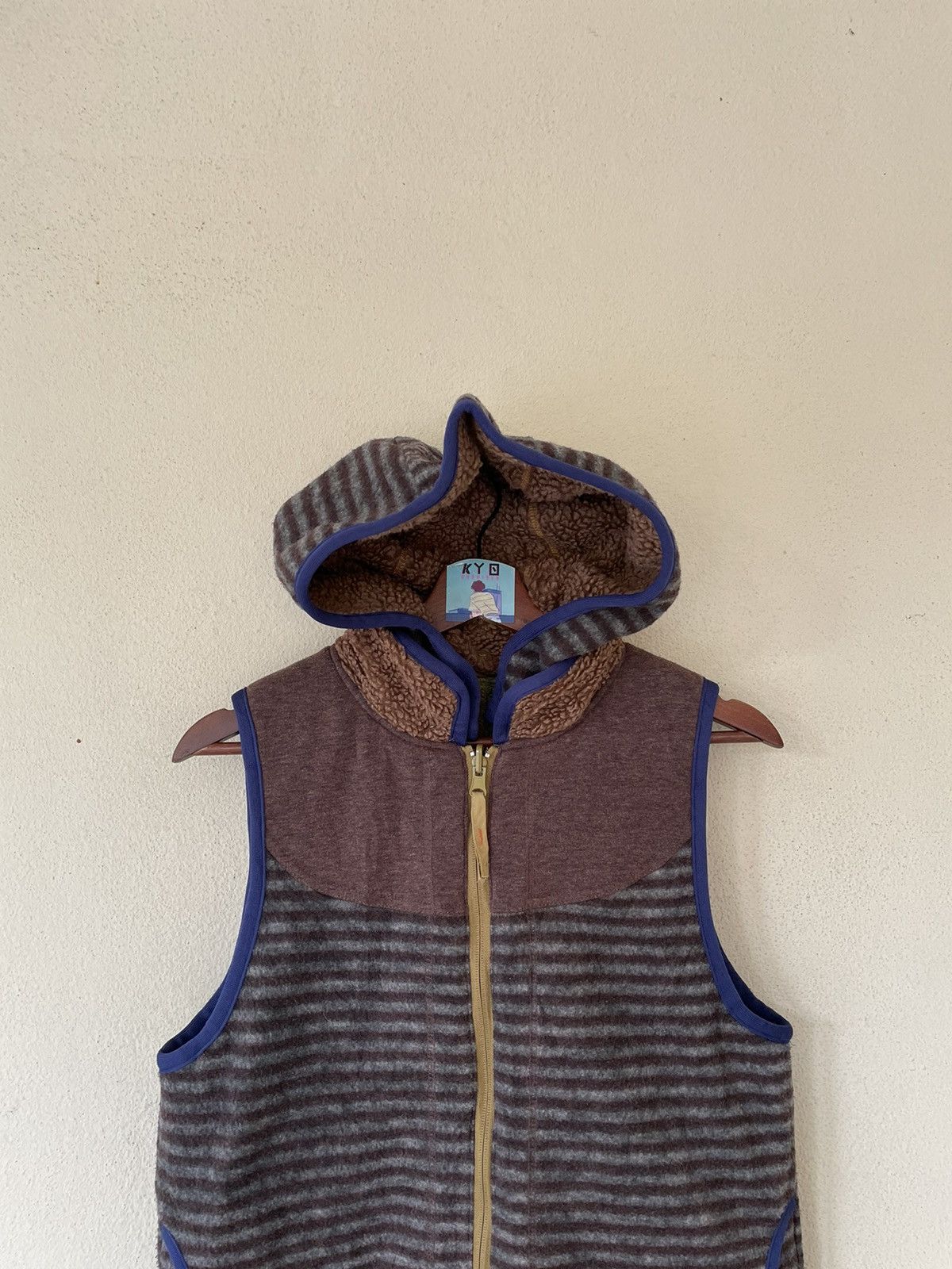 Japanese Brand REVERSIBLE CUBE SUGAR QUILTED VEST Size US M / EU 48-50 / 2 - 9 Thumbnail
