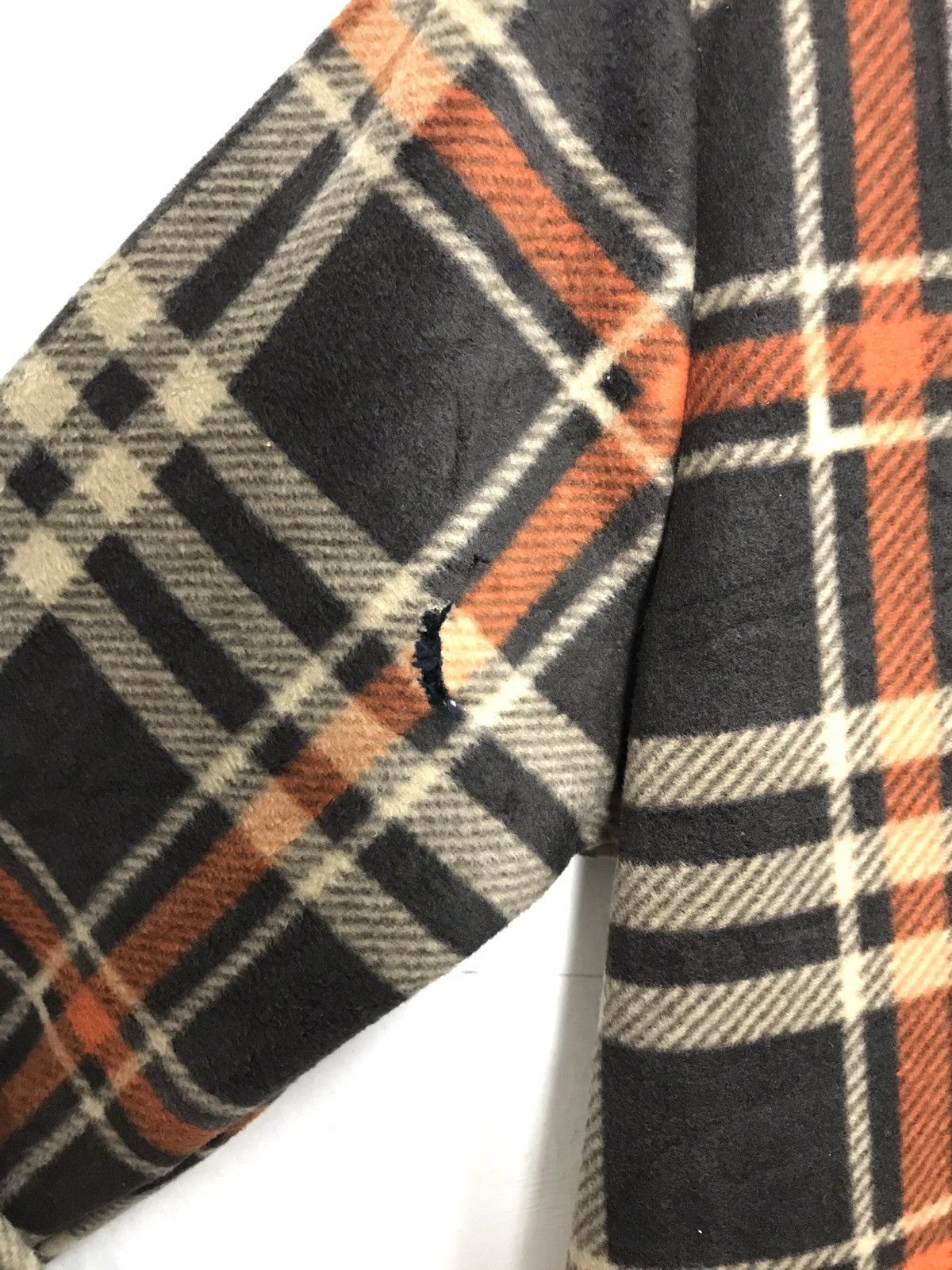 Vintage Jacket Plaid Checked Double Pocket Sherpa Inner Size US L / EU 52-54 / 3 - 9 Thumbnail
