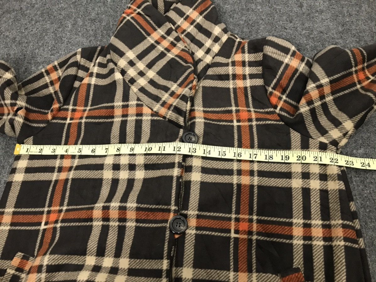 Vintage Jacket Plaid Checked Double Pocket Sherpa Inner Size US L / EU 52-54 / 3 - 3 Thumbnail