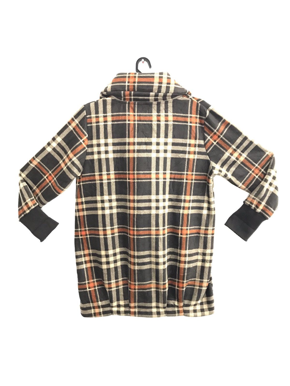 Vintage Jacket Plaid Checked Double Pocket Sherpa Inner Size US L / EU 52-54 / 3 - 2 Thumbnail