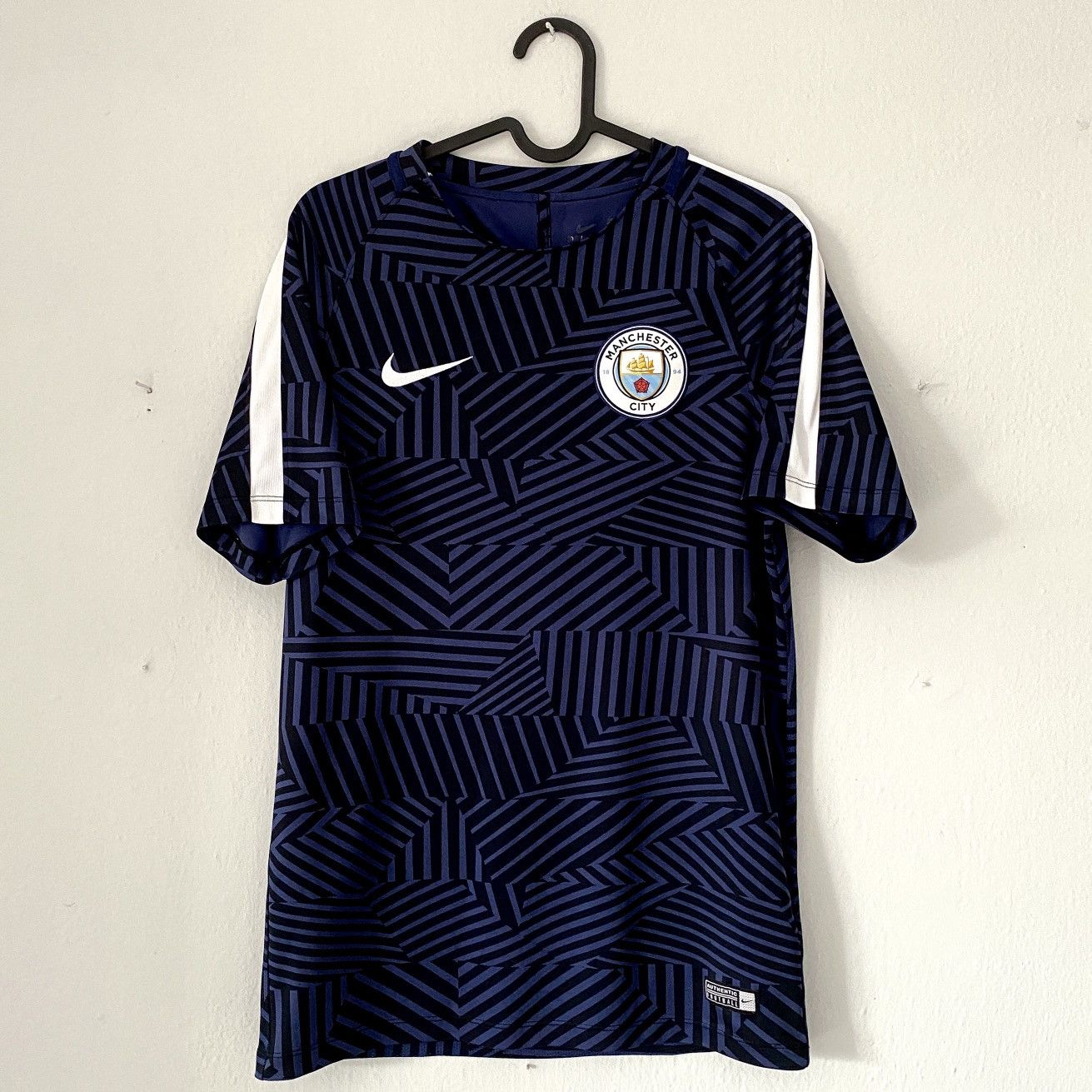 Nike S 2015 2016 Manchester City Nike Training Kit Soccer Jersey Size US S / EU 44-46 / 1 - 2 Thumbnail