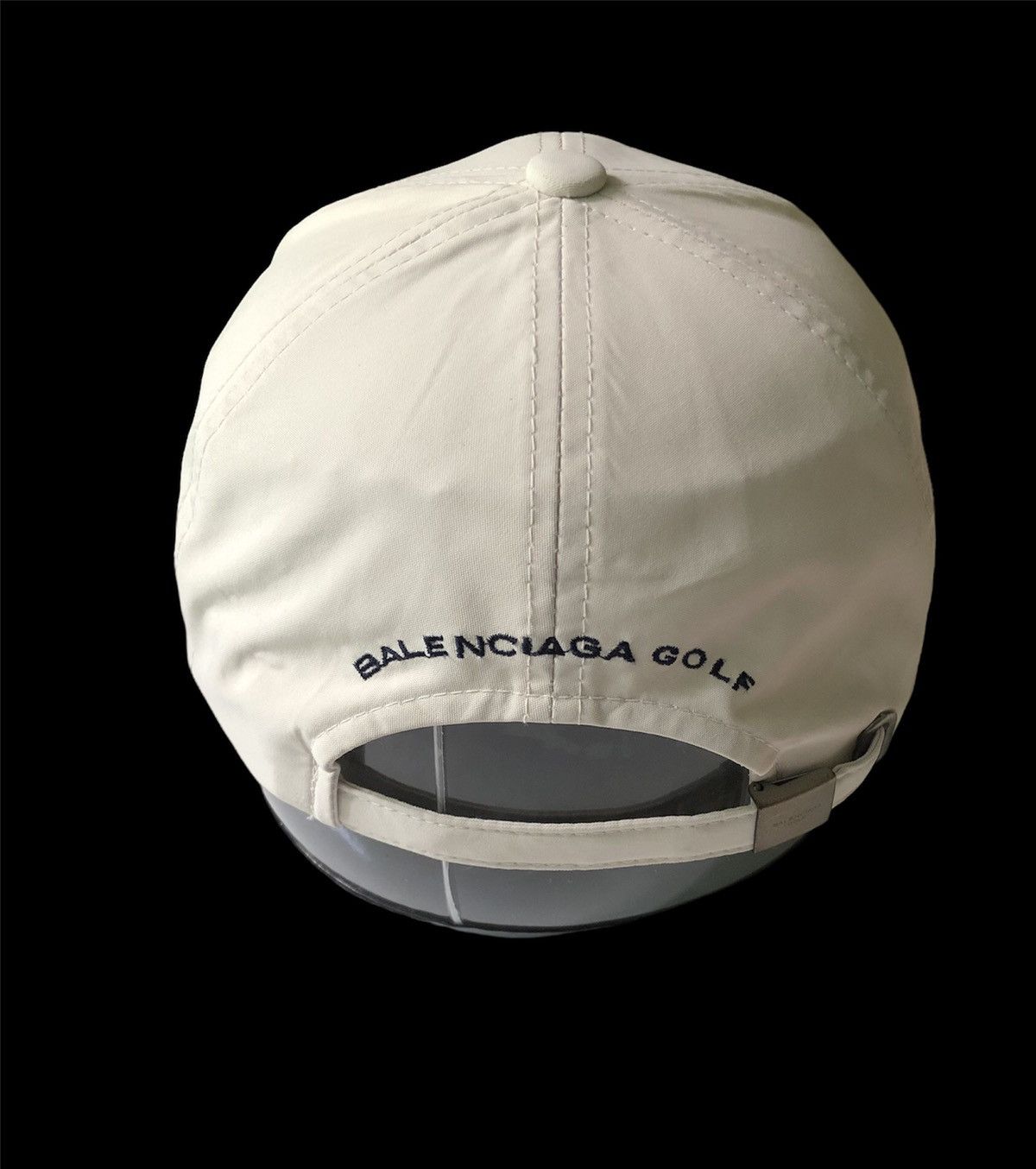 Balenciaga Vintage 90s Balenciaga Golf Wear Hat Big Logo Size ONE SIZE - 4 Thumbnail