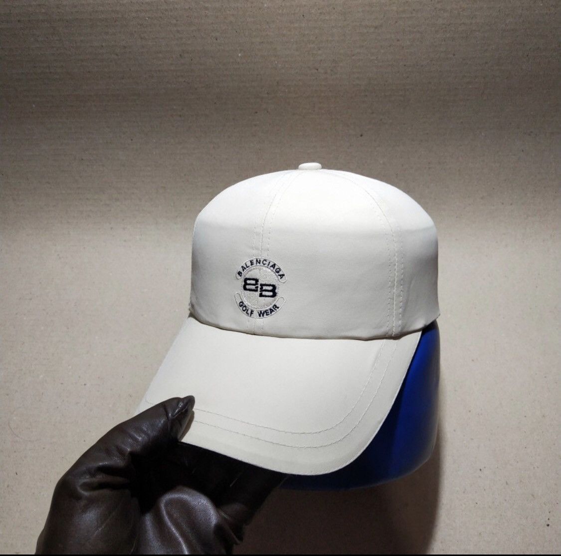Balenciaga Vintage 90s Balenciaga Golf Wear Hat Big Logo Size ONE SIZE - 5 Thumbnail