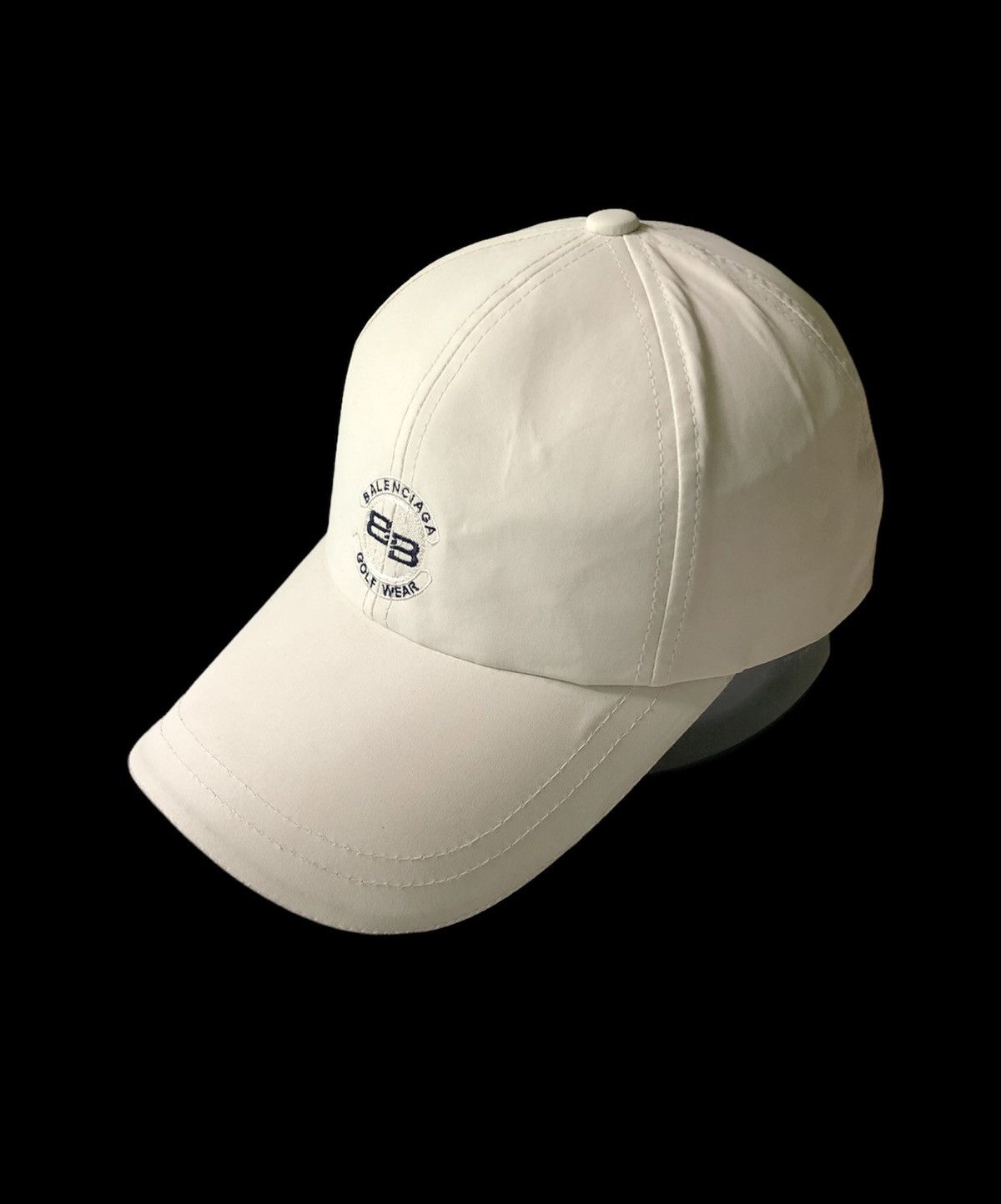 Balenciaga Vintage 90s Balenciaga Golf Wear Hat Big Logo Size ONE SIZE - 3 Thumbnail
