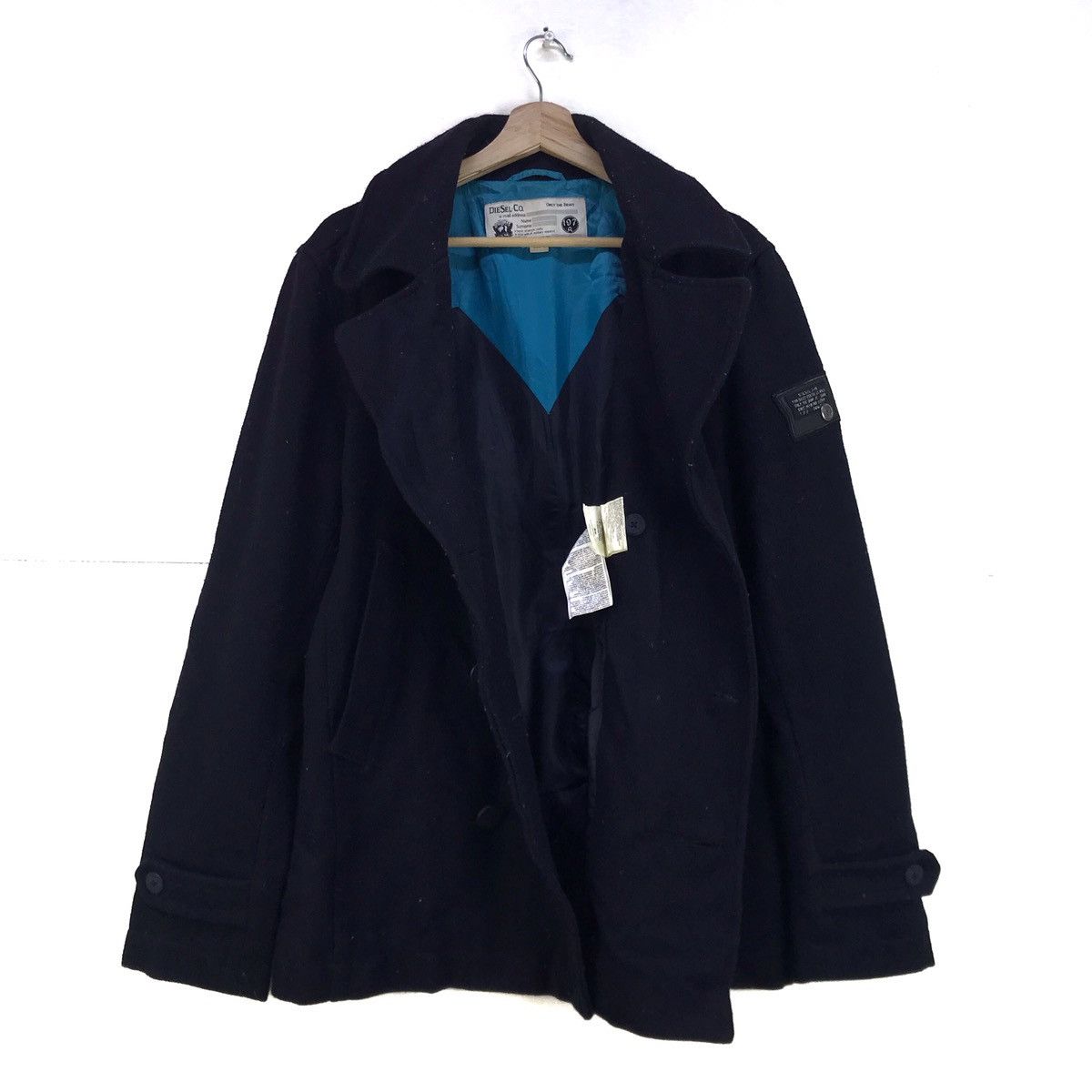 Diesel Diesel ‘ Only The Brave’ Wool Double Breast Heavy Coat Size US S / EU 44-46 / 1 - 4 Thumbnail