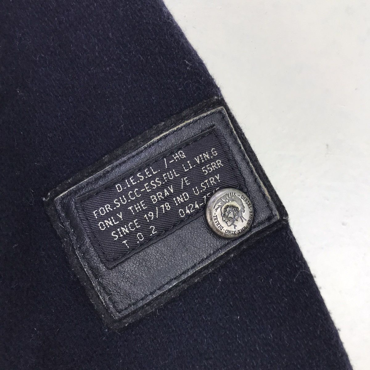 Diesel Diesel ‘ Only The Brave’ Wool Double Breast Heavy Coat Size US S / EU 44-46 / 1 - 6 Thumbnail