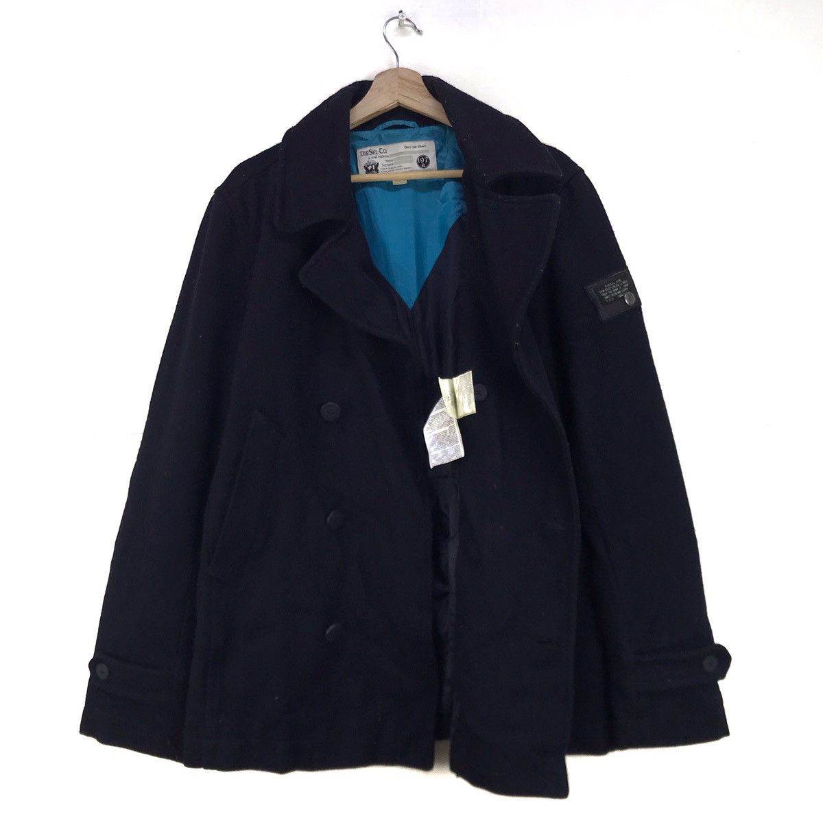 Diesel Diesel ‘ Only The Brave’ Wool Double Breast Heavy Coat Size US S / EU 44-46 / 1 - 3 Thumbnail