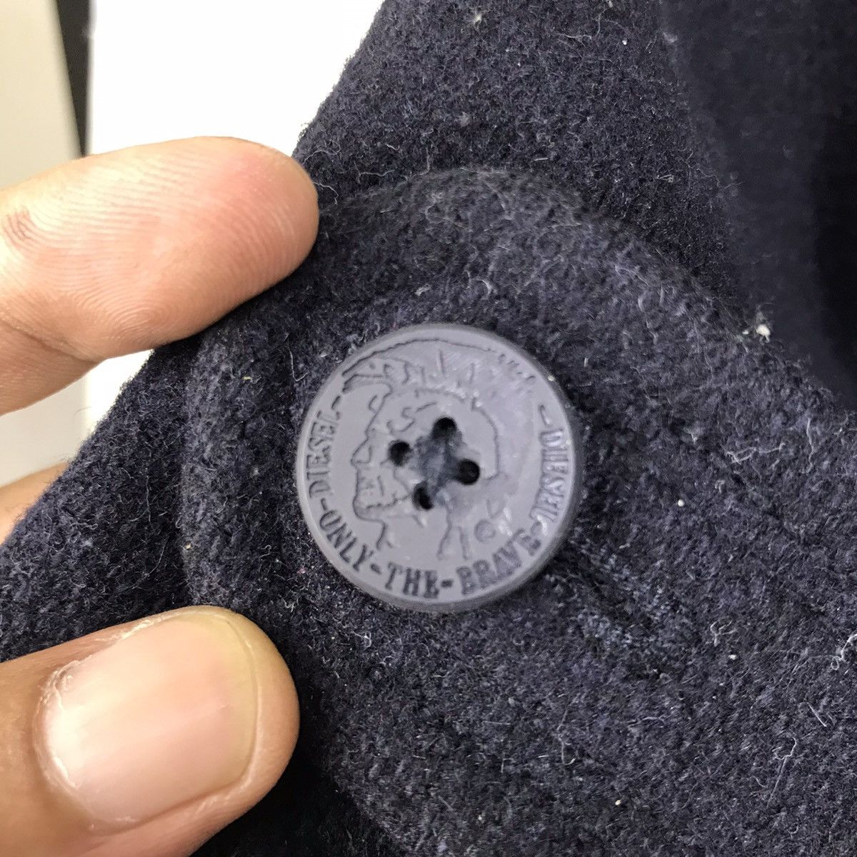 Diesel Diesel ‘ Only The Brave’ Wool Double Breast Heavy Coat Size US S / EU 44-46 / 1 - 9 Thumbnail