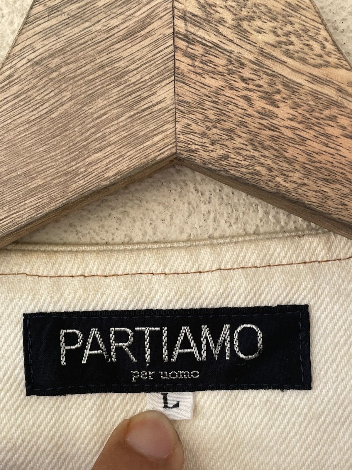 Vintage PARTIAMO PER UOMO EMBROIDERED VEST Size US L / EU 52-54 / 3 - 9 Thumbnail