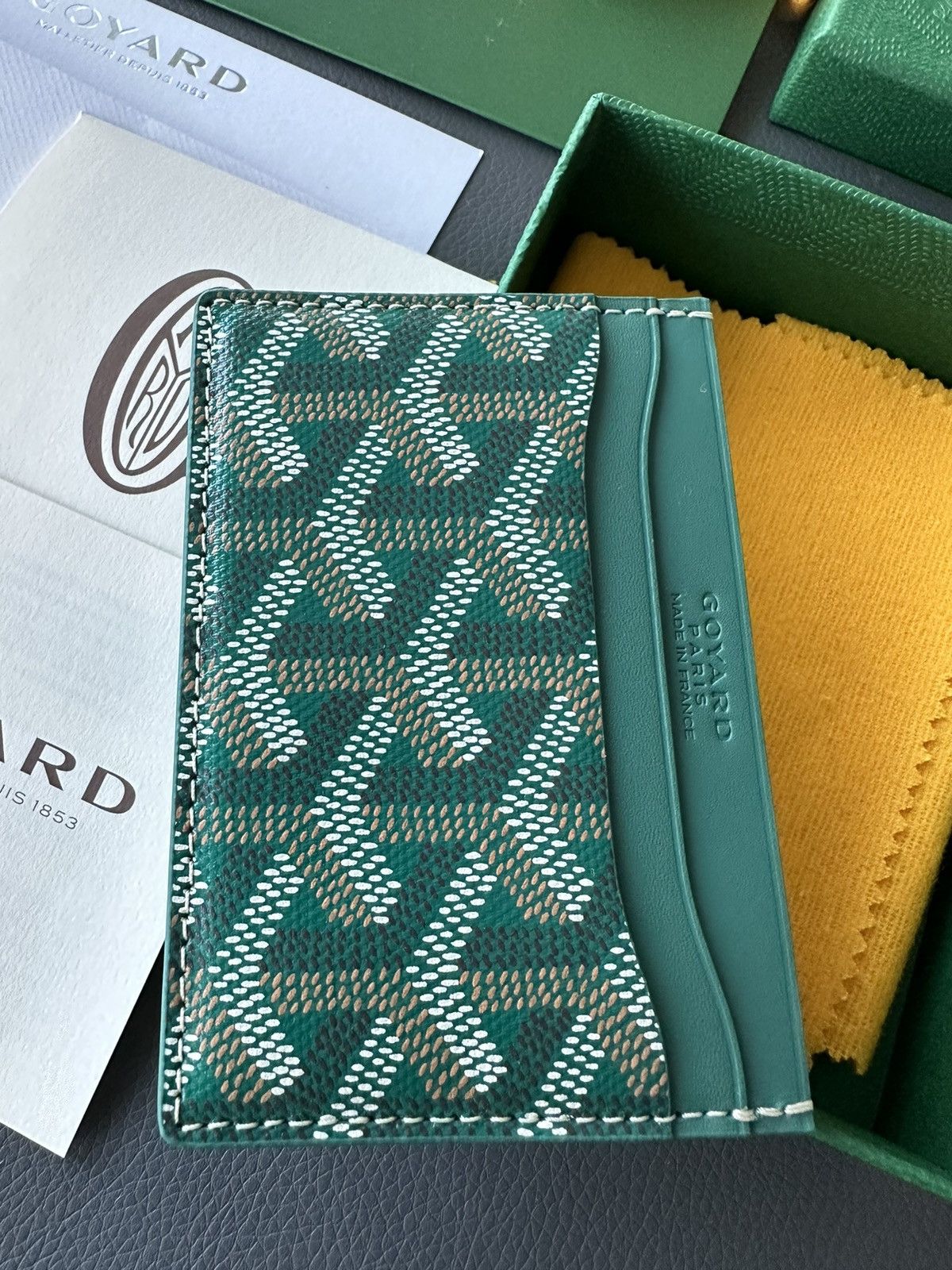 Goyard Super Rare Brand New Goyard Monogram Cardholder Wallet Size ONE SIZE - 7 Thumbnail