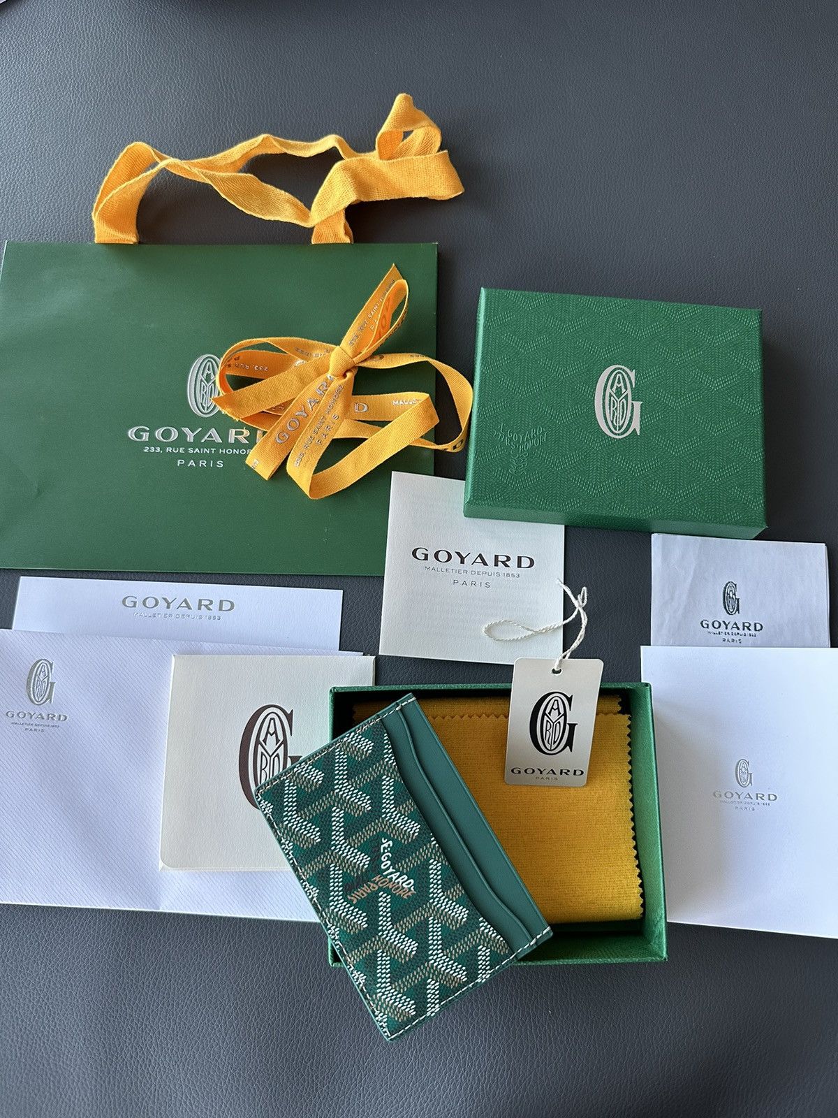 Goyard Super Rare Brand New Goyard Monogram Cardholder Wallet Size ONE SIZE - 8 Thumbnail