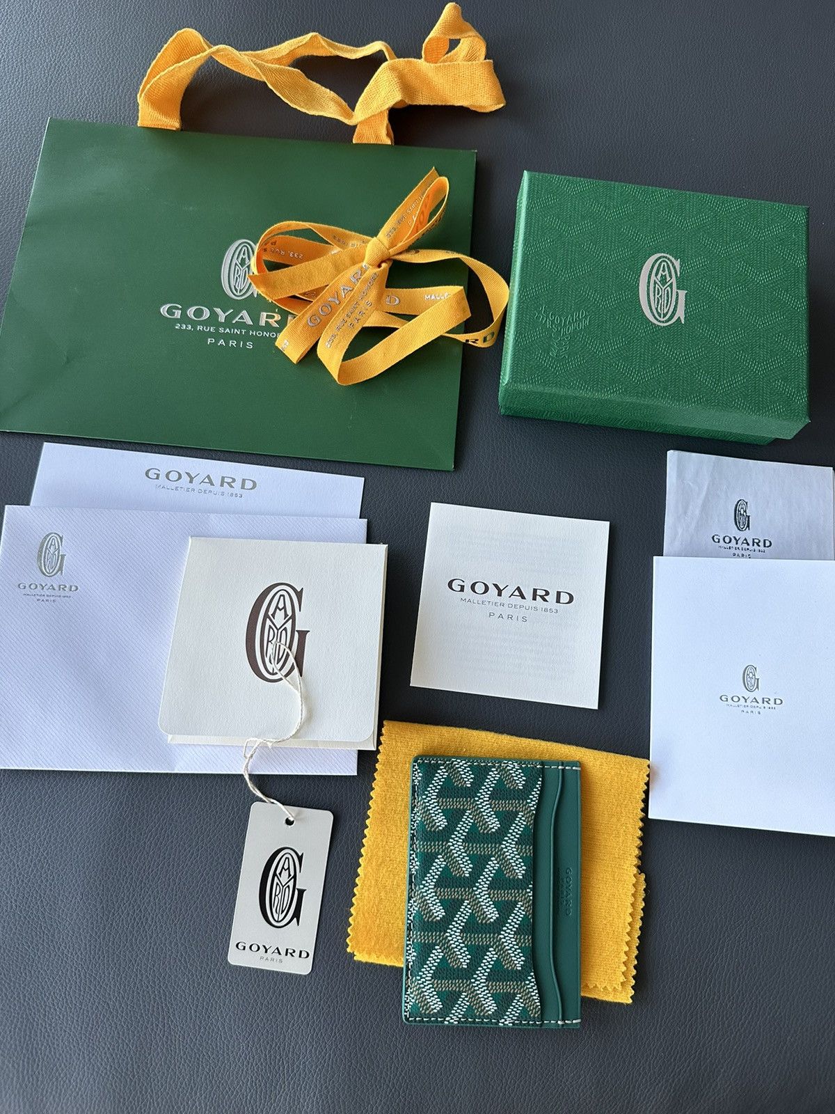 Goyard Super Rare Brand New Goyard Monogram Cardholder Wallet Size ONE SIZE - 16 Thumbnail