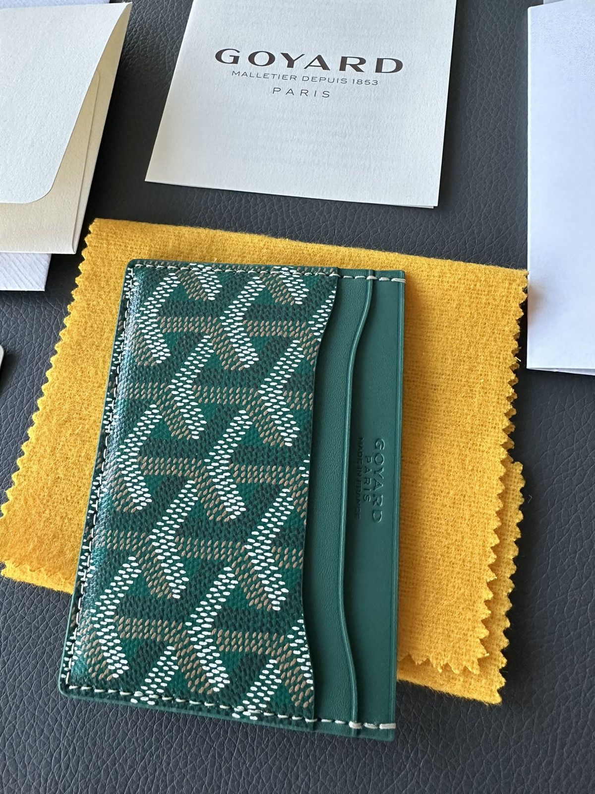 Goyard Super Rare Brand New Goyard Monogram Cardholder Wallet Size ONE SIZE - 17 Thumbnail