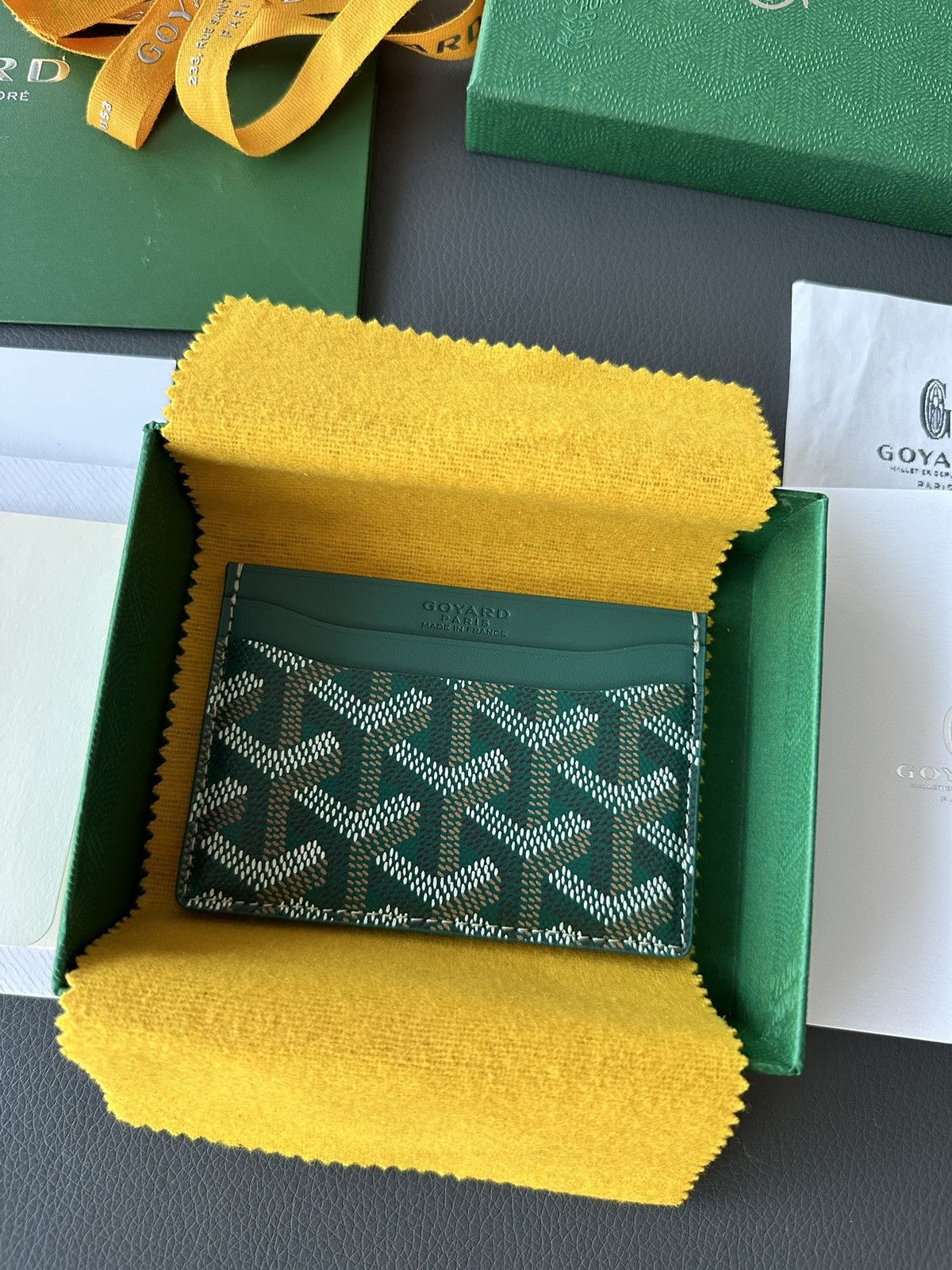 Goyard Super Rare Brand New Goyard Monogram Cardholder Wallet Size ONE SIZE - 4 Thumbnail