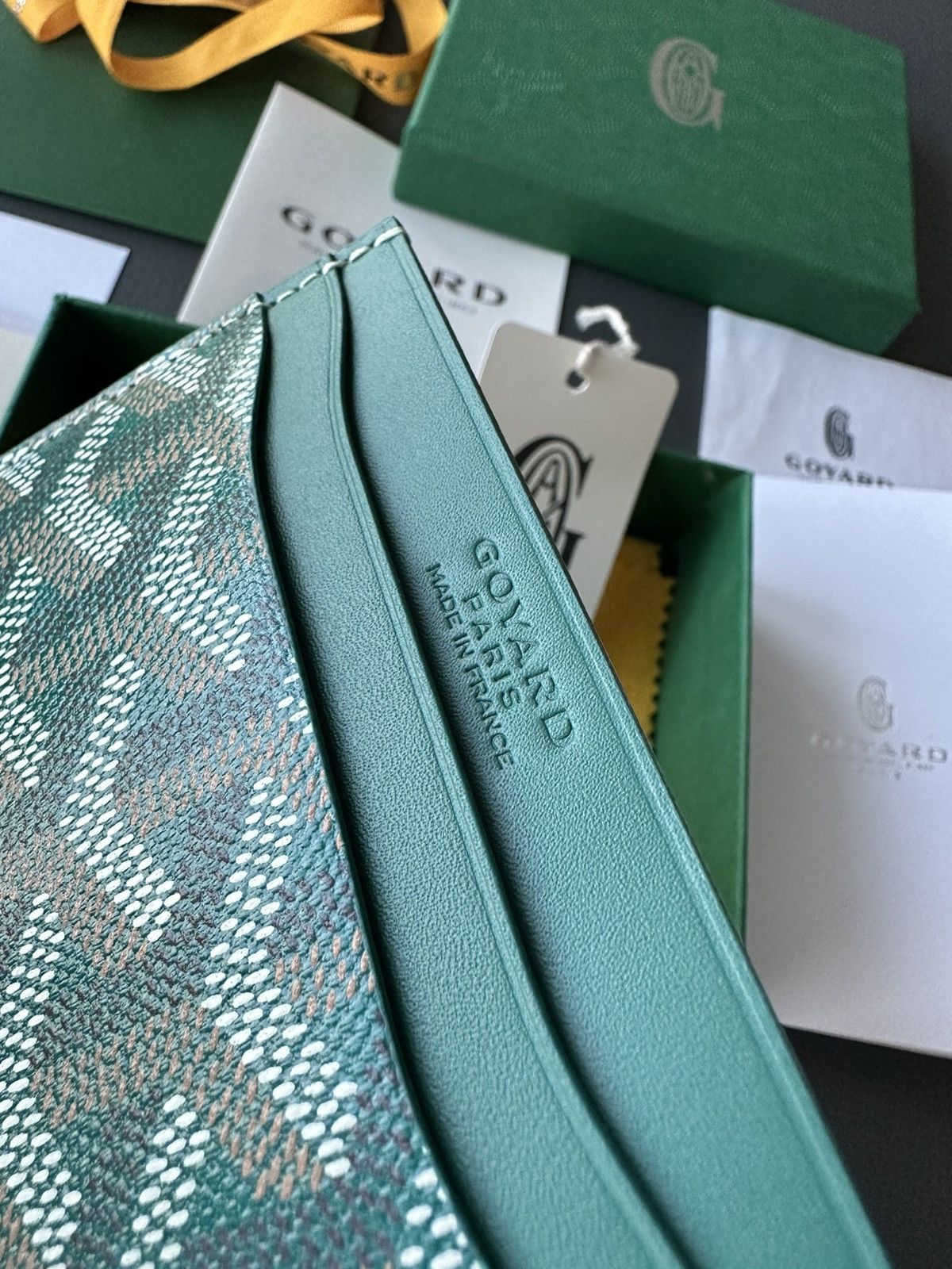 Goyard Super Rare Brand New Goyard Monogram Cardholder Wallet Size ONE SIZE - 10 Thumbnail