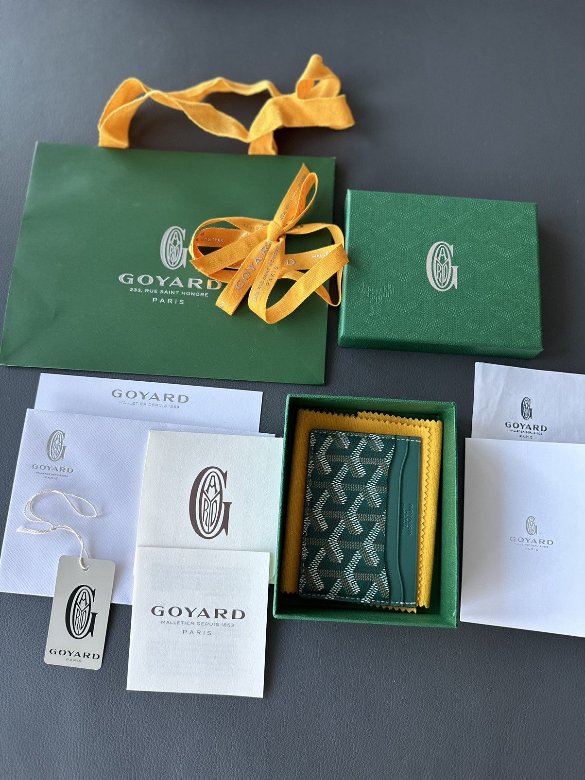 Goyard Super Rare Brand New Goyard Monogram Cardholder Wallet Size ONE SIZE - 6 Thumbnail