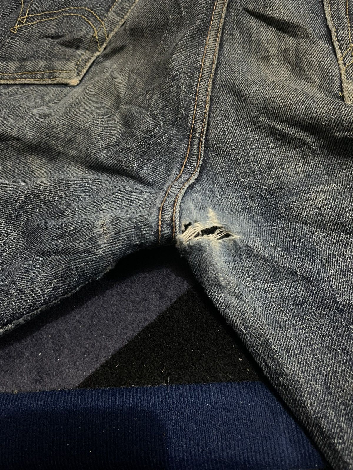 Studio D'Artisan STUDIO D ARTISAN SHORT PANT DENIM JAPAN Size US 32 / EU 48 - 6 Thumbnail