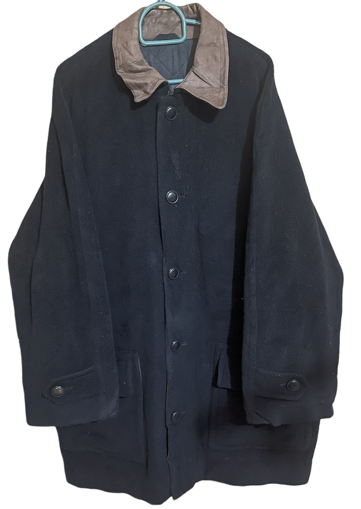 Yves Saint Laurent YVES SAINT LAUREN LONG JACKET WOOL Size US M / EU 48-50 / 2 - 1 Thumbnail