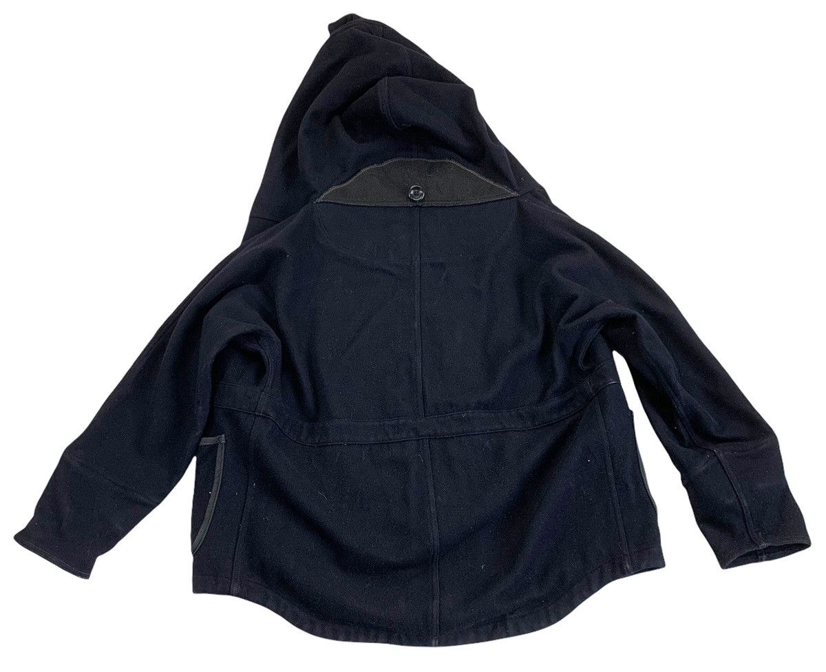 Kapital Kapital Katsutagi Kiro Hirata Melton Wool Ring Coat Hoodie Size US S / EU 44-46 / 1 - 10 Thumbnail
