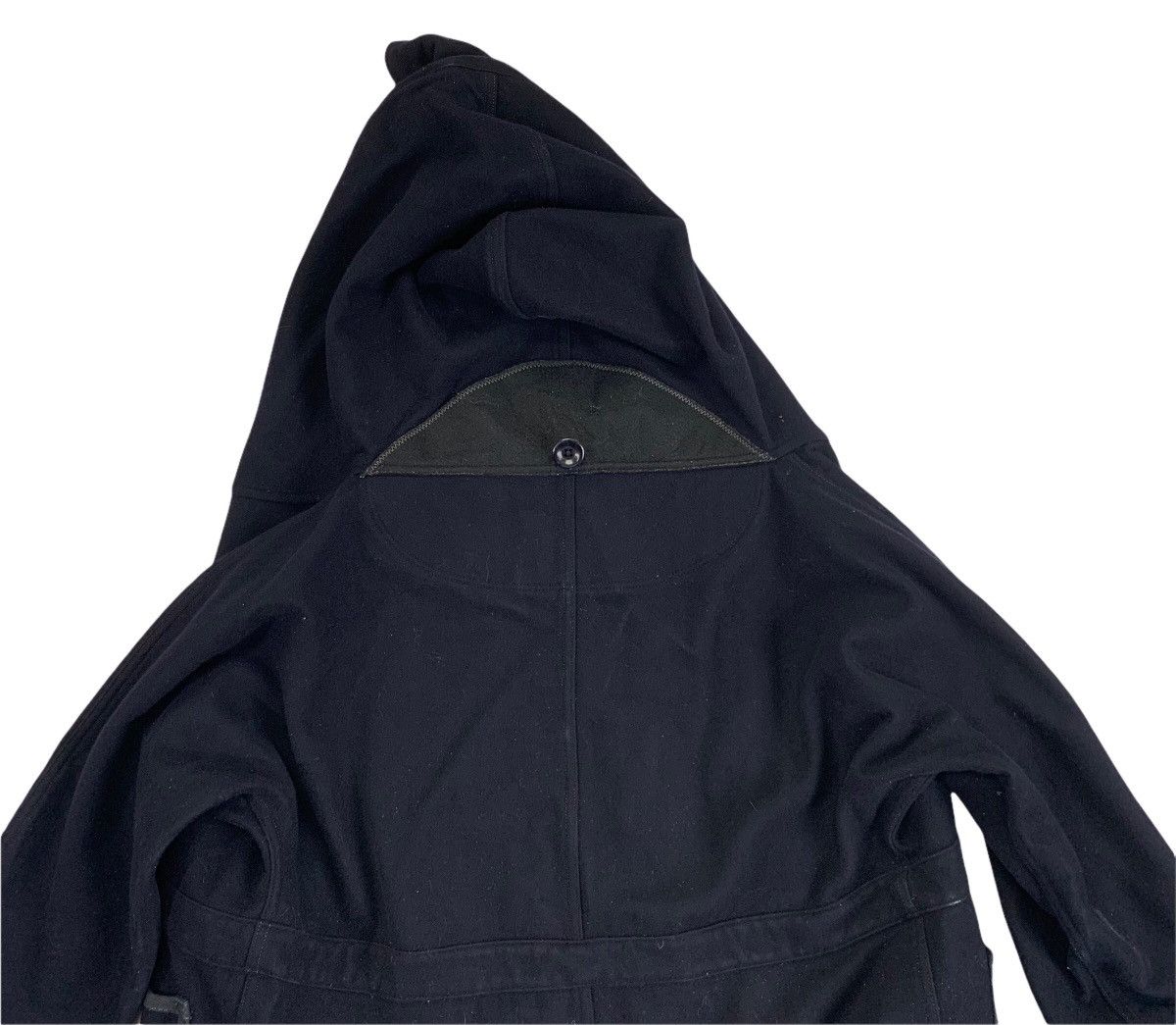 Kapital Kapital Katsutagi Kiro Hirata Melton Wool Ring Coat Hoodie Size US S / EU 44-46 / 1 - 11 Thumbnail