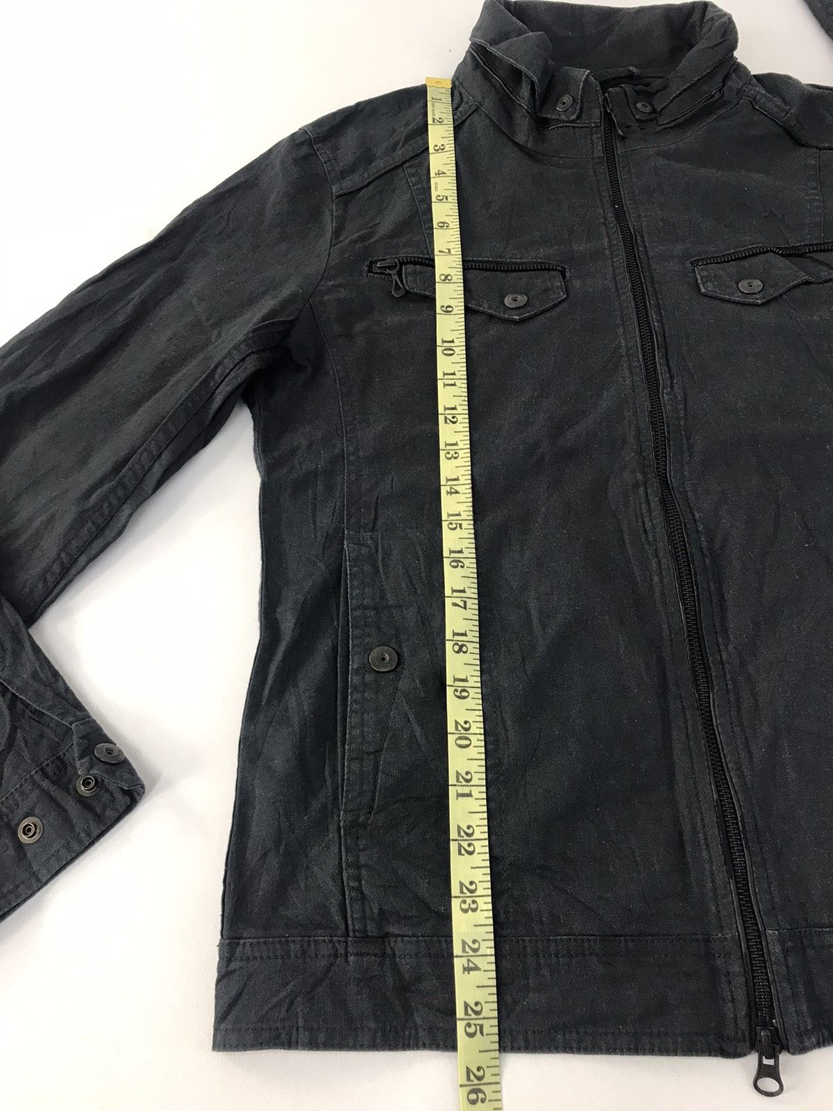 Mossimo Mossimo Lycra Jacket Khaki Material Double Pocket K2043j Size US M / EU 48-50 / 2 - 11 Thumbnail