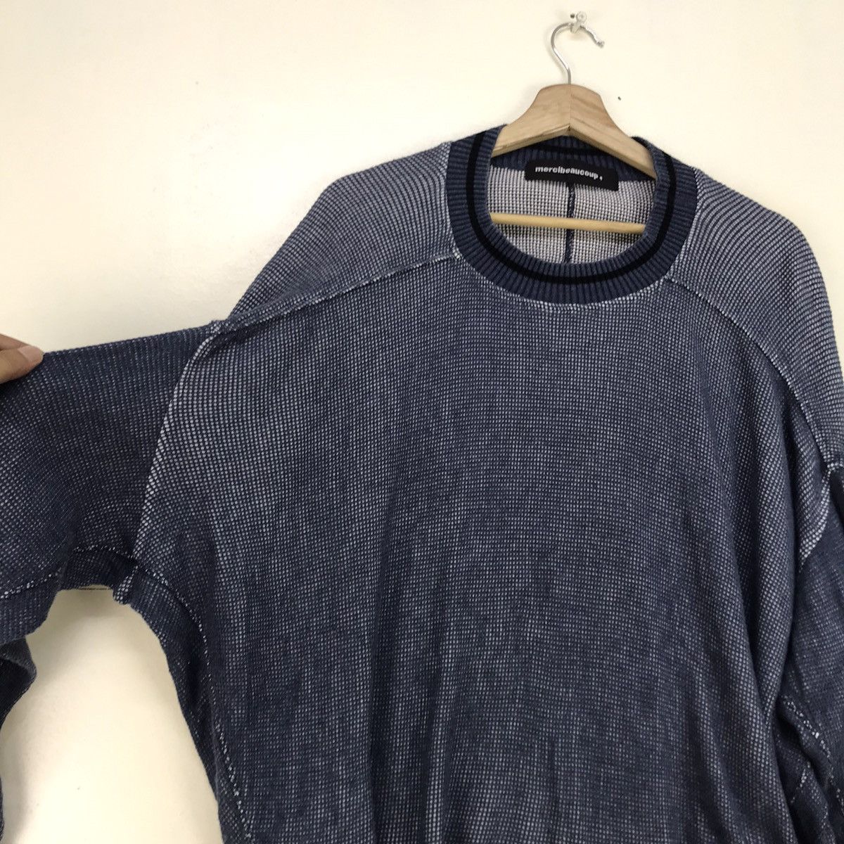 Issey Miyake × mercibeaucoup Rare🔥Mercibeaucoup by Issey Miyake Oversized Cropped Shirt Size US S / EU 44-46 / 1 - 9 Thumbnail