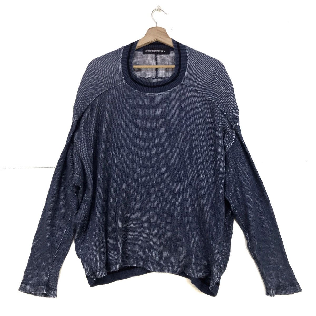Issey Miyake × mercibeaucoup Rare🔥Mercibeaucoup by Issey Miyake Oversized Cropped Shirt Size US S / EU 44-46 / 1 - 2 Thumbnail