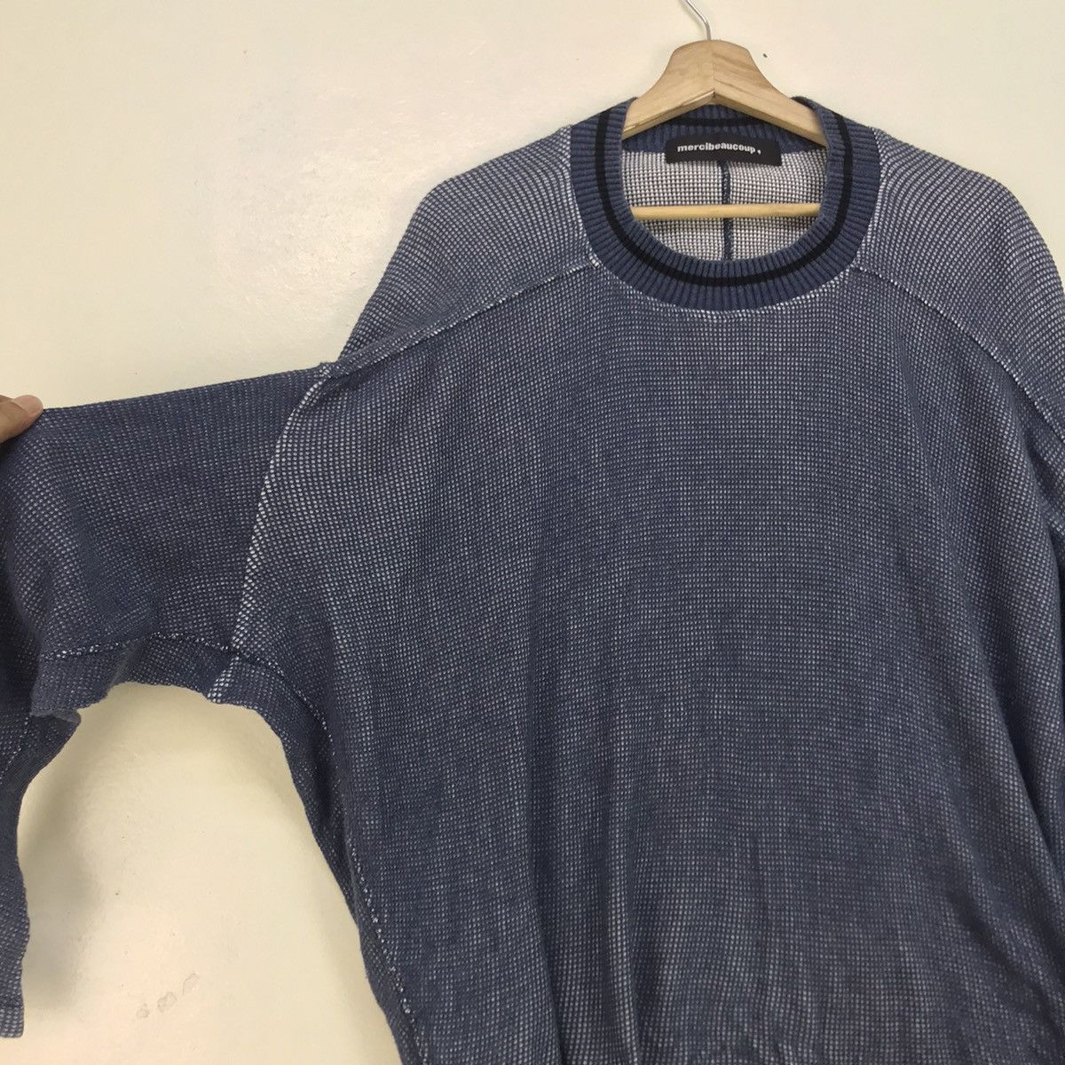 Issey Miyake × mercibeaucoup Rare🔥Mercibeaucoup by Issey Miyake Oversized Cropped Shirt Size US S / EU 44-46 / 1 - 7 Thumbnail