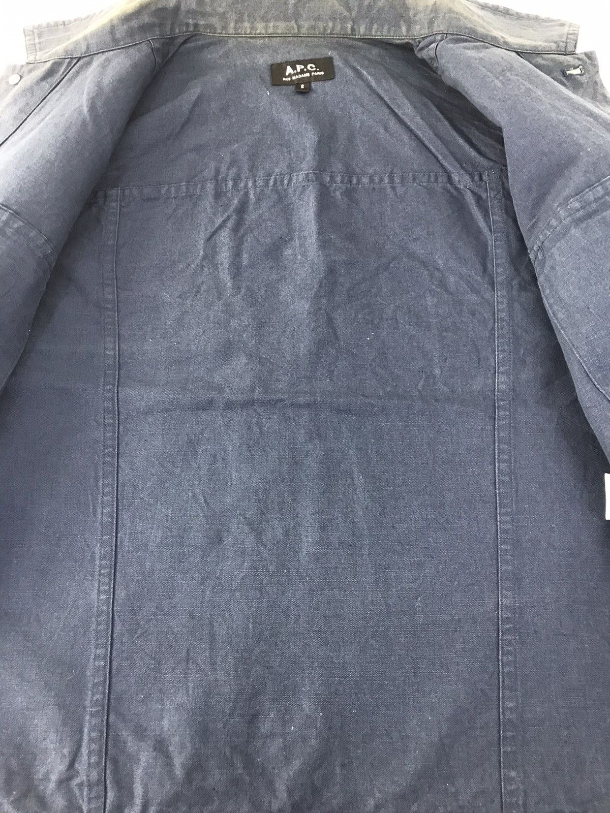 A.P.C. × Vintage A.P.C Japan Rue De Madame Khakis Jacket Belgium's Fabric Size S / US 4 / IT 40 - 4 Thumbnail