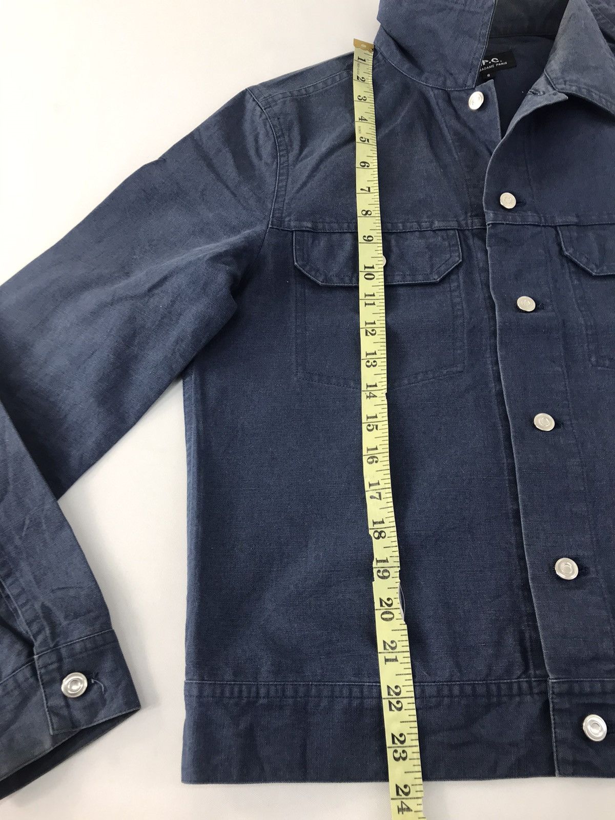 A.P.C. × Vintage A.P.C Japan Rue De Madame Khakis Jacket Belgium's Fabric Size S / US 4 / IT 40 - 10 Thumbnail