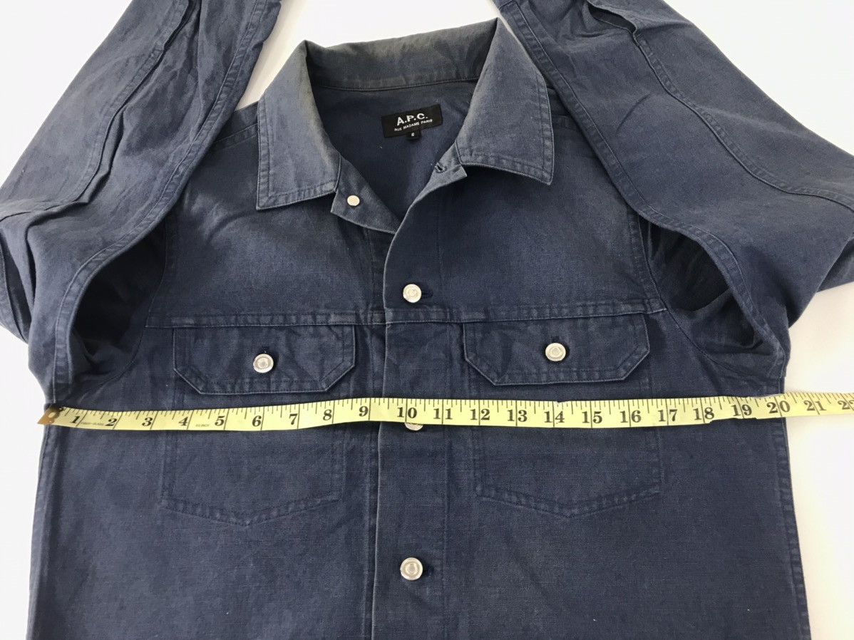 A.P.C. × Vintage A.P.C Japan Rue De Madame Khakis Jacket Belgium's Fabric Size S / US 4 / IT 40 - 9 Thumbnail