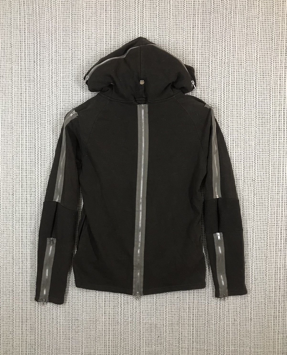 PPFM 🔥STEALS🔥 PPFM PUNK HOODIE MULTI ZIPPER RARE DESIGN Size US M / EU 48-50 / 2 - 2 Thumbnail