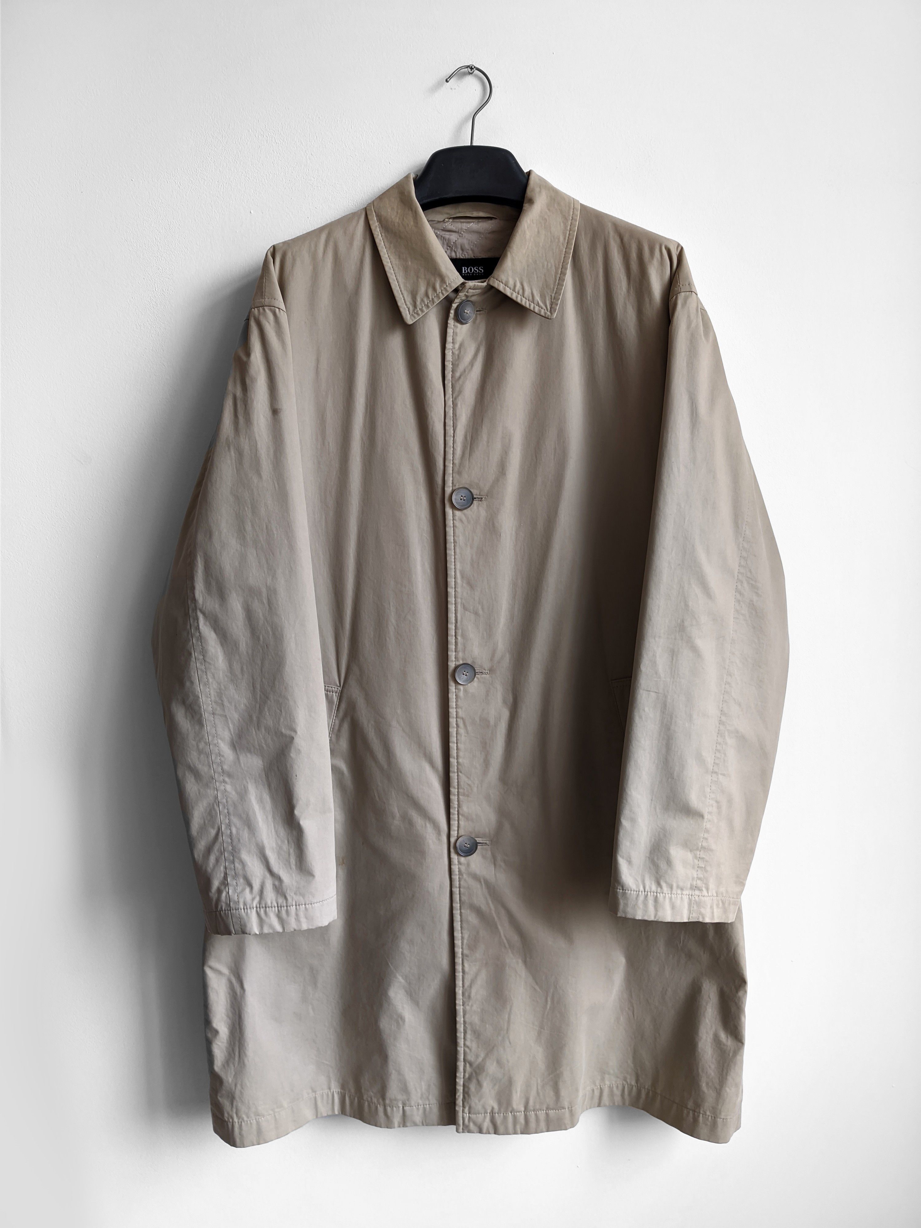 Hugo Boss Vintage Vintage Hugo Boss trench coat jacket tr 4 90s Grailed