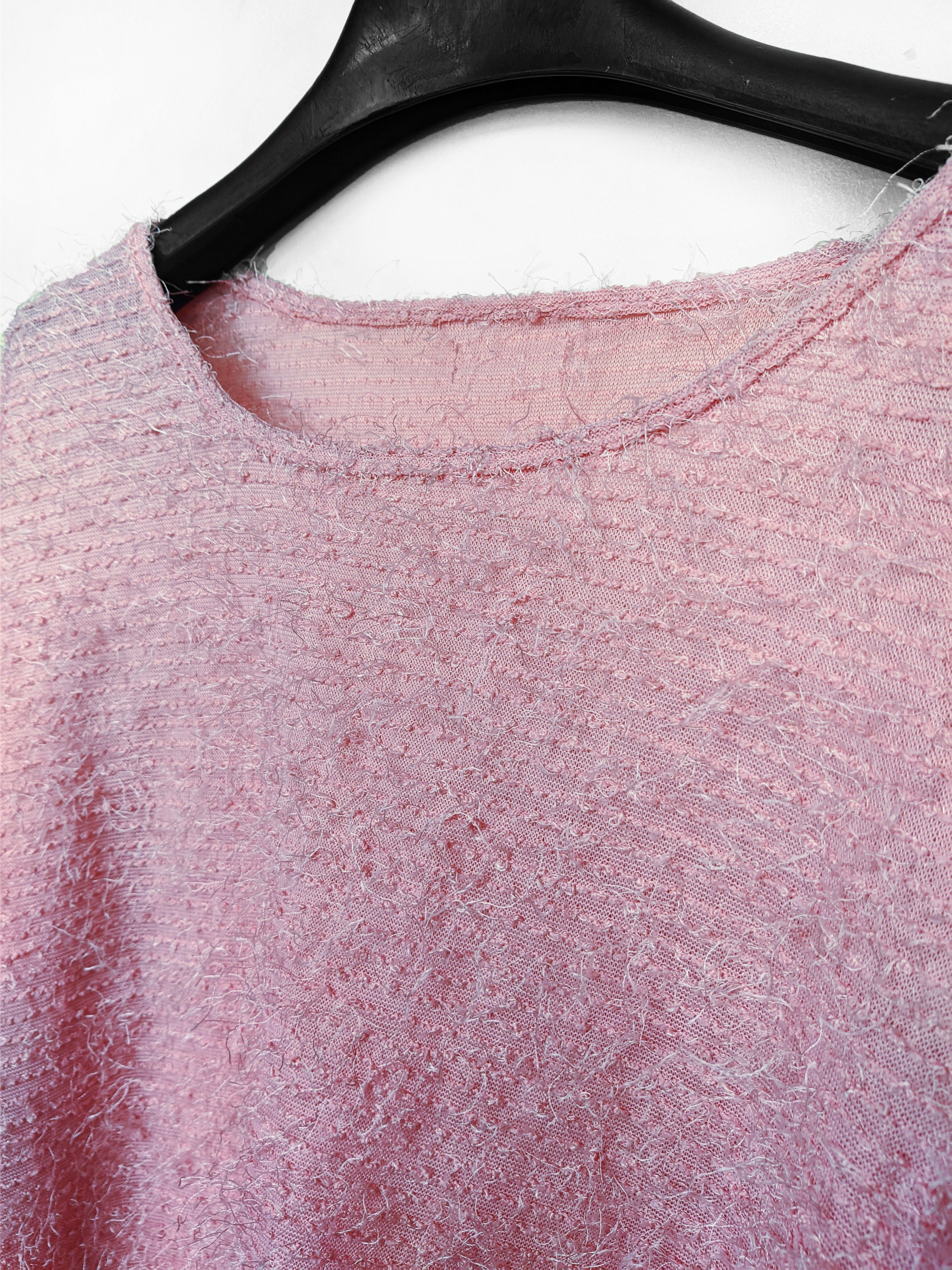 Japanese Brand Fuzzy mohair sweater y2k pink japanese Size M / US 6-8 / IT 42-44 - 2 Thumbnail