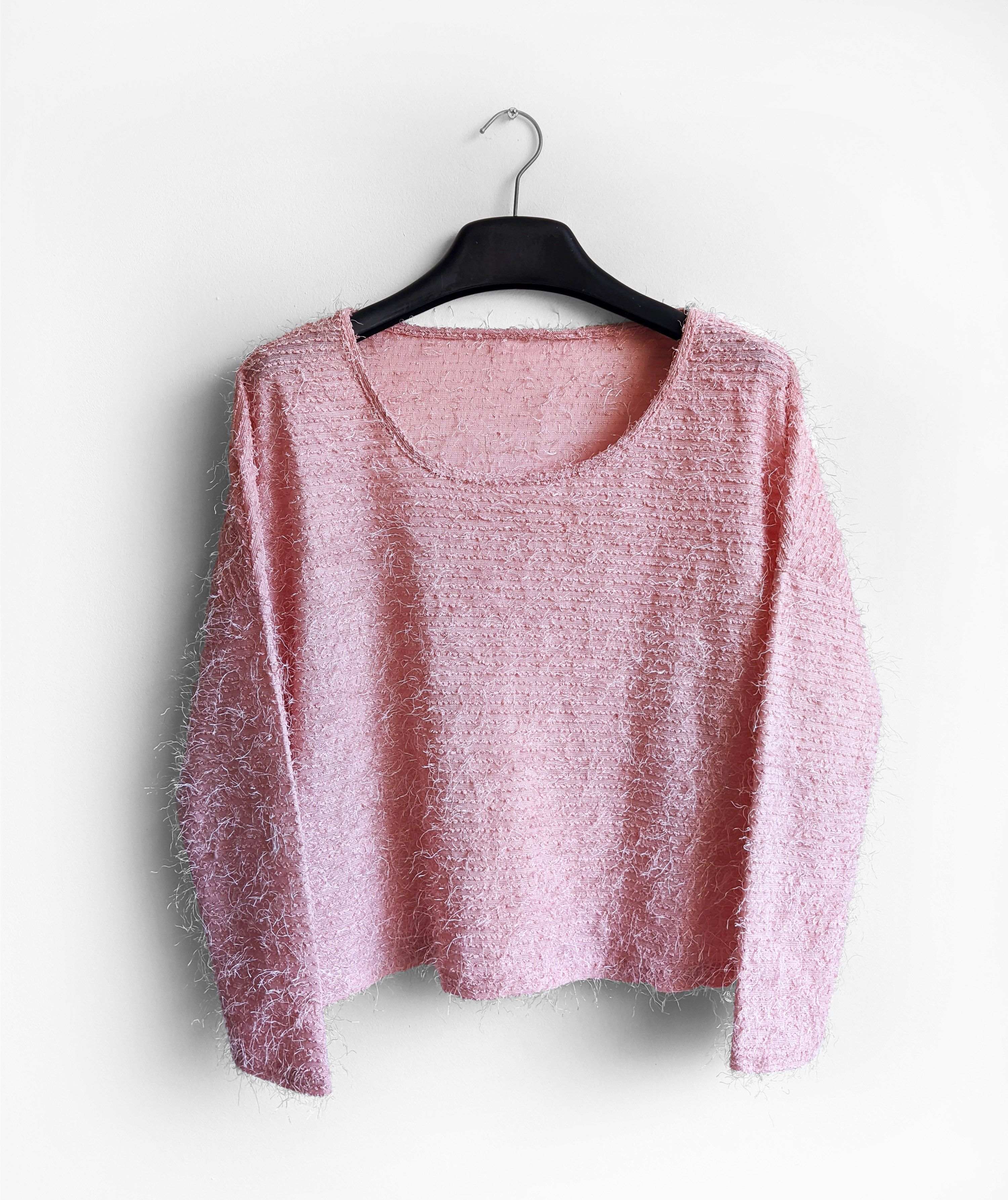 Japanese Brand Fuzzy mohair sweater y2k pink japanese Size M / US 6-8 / IT 42-44 - 1 Thumbnail