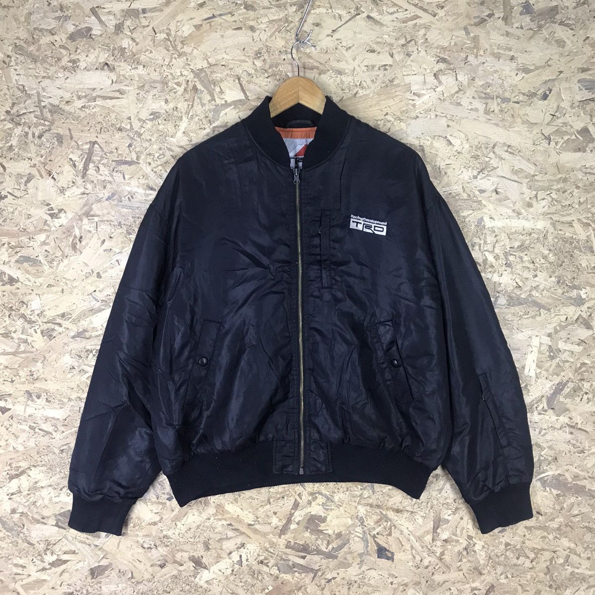Japanese Brand TRD RACING BOMBER JACKET SMALL LOGO Size US XL / EU 56 / 4 - 1 Thumbnail