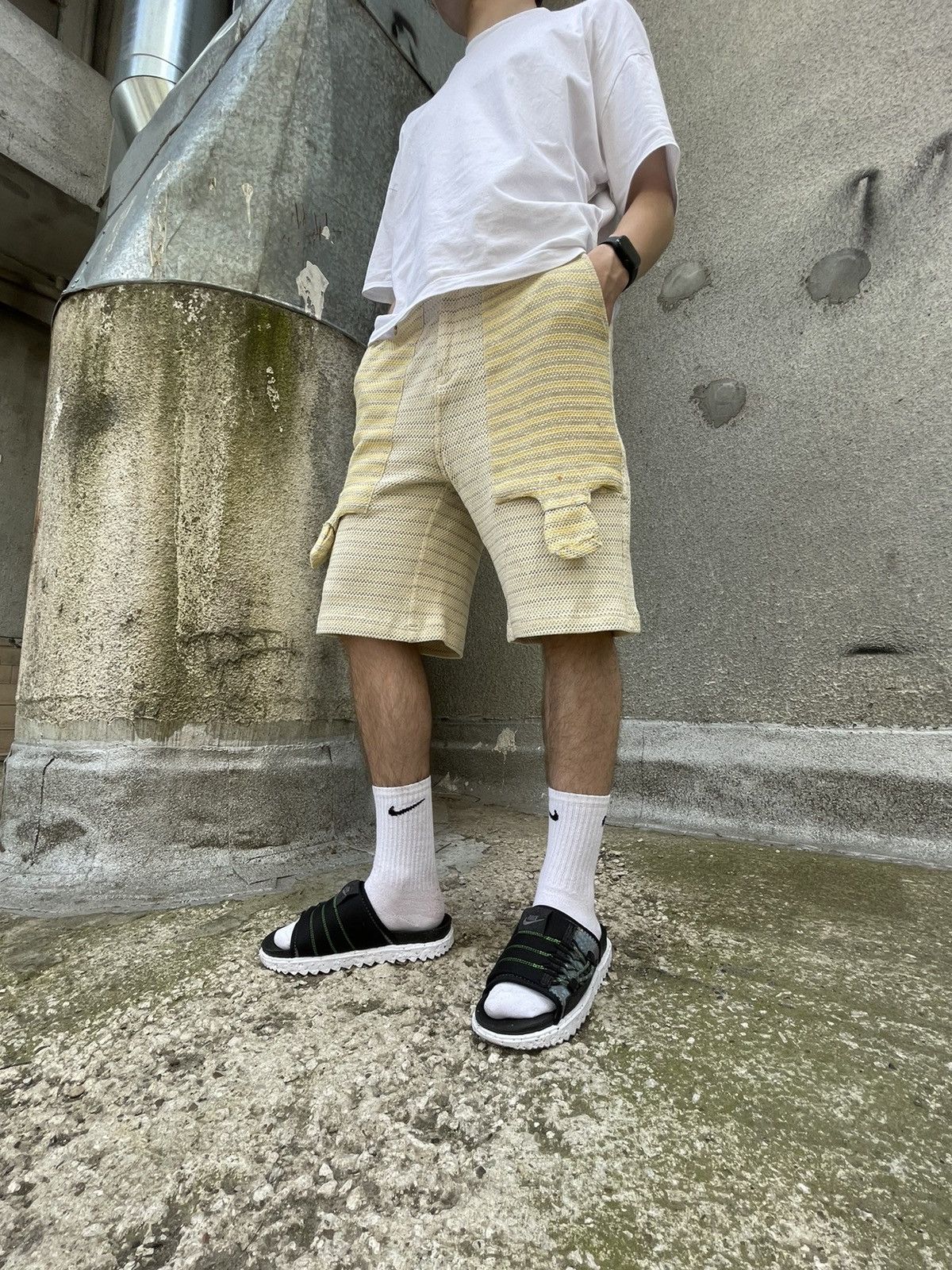 20471120 JAPANESE DESIGNER SHORTS Size US 30 / EU 46 - 2 Thumbnail
