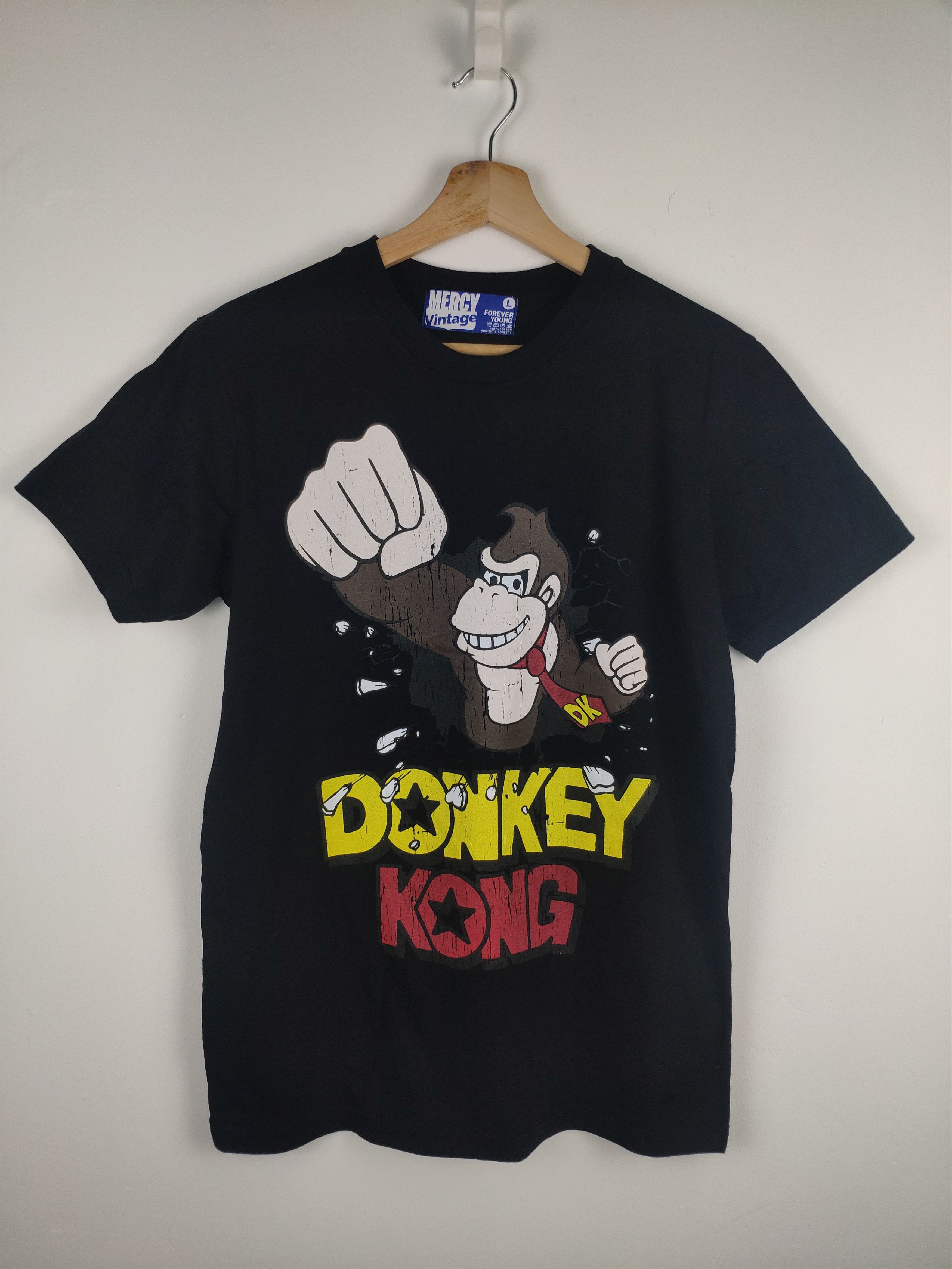 Vintage Steal 💥 Vintage Donkey Kong Tee All Over Print Size US M / EU 48-50 / 2 - 1 Thumbnail