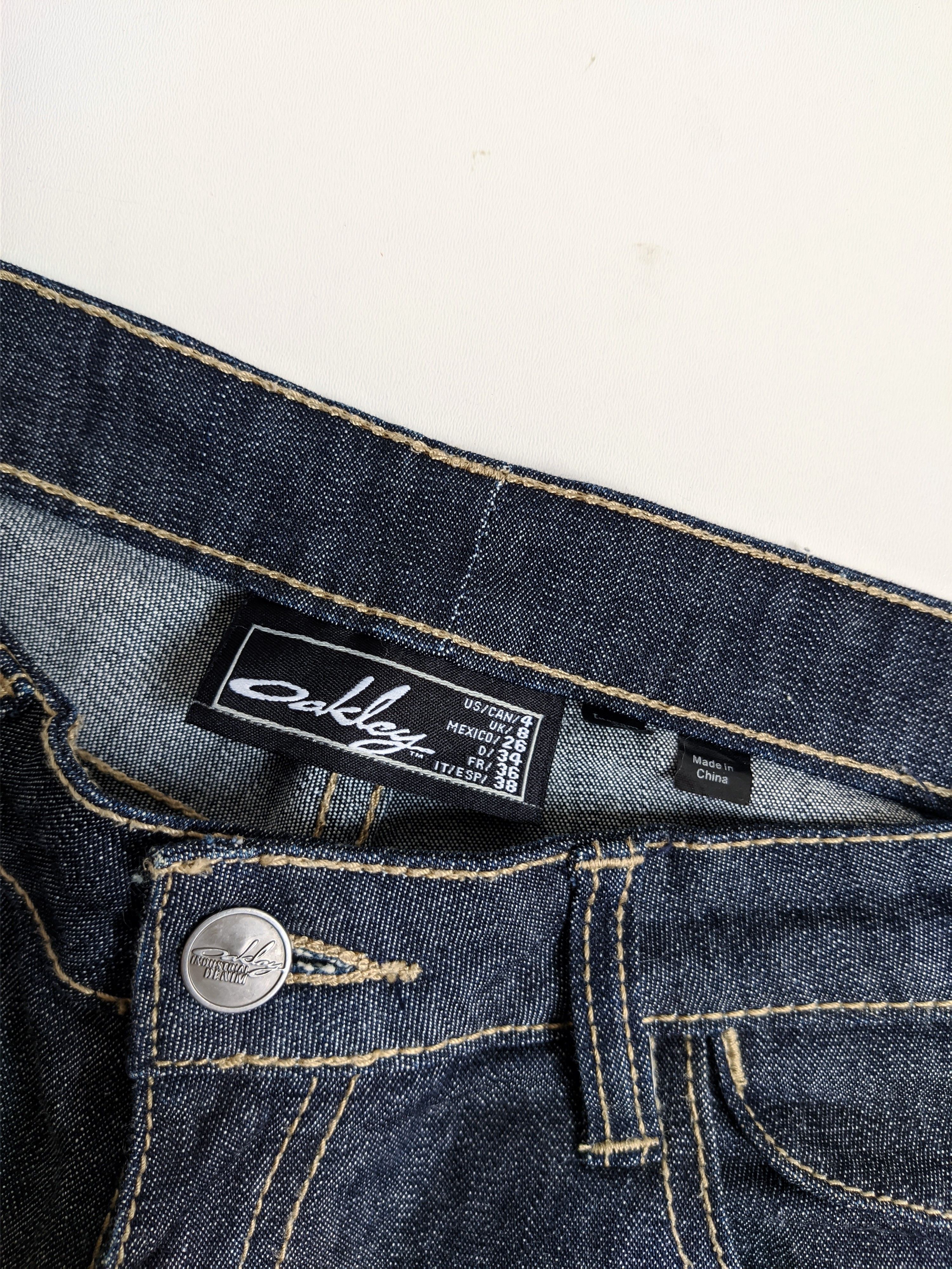 Oakley Vintage Oakley flare jeans denim japanese y2k Size 27" / US 4 / IT 40 - 4 Thumbnail