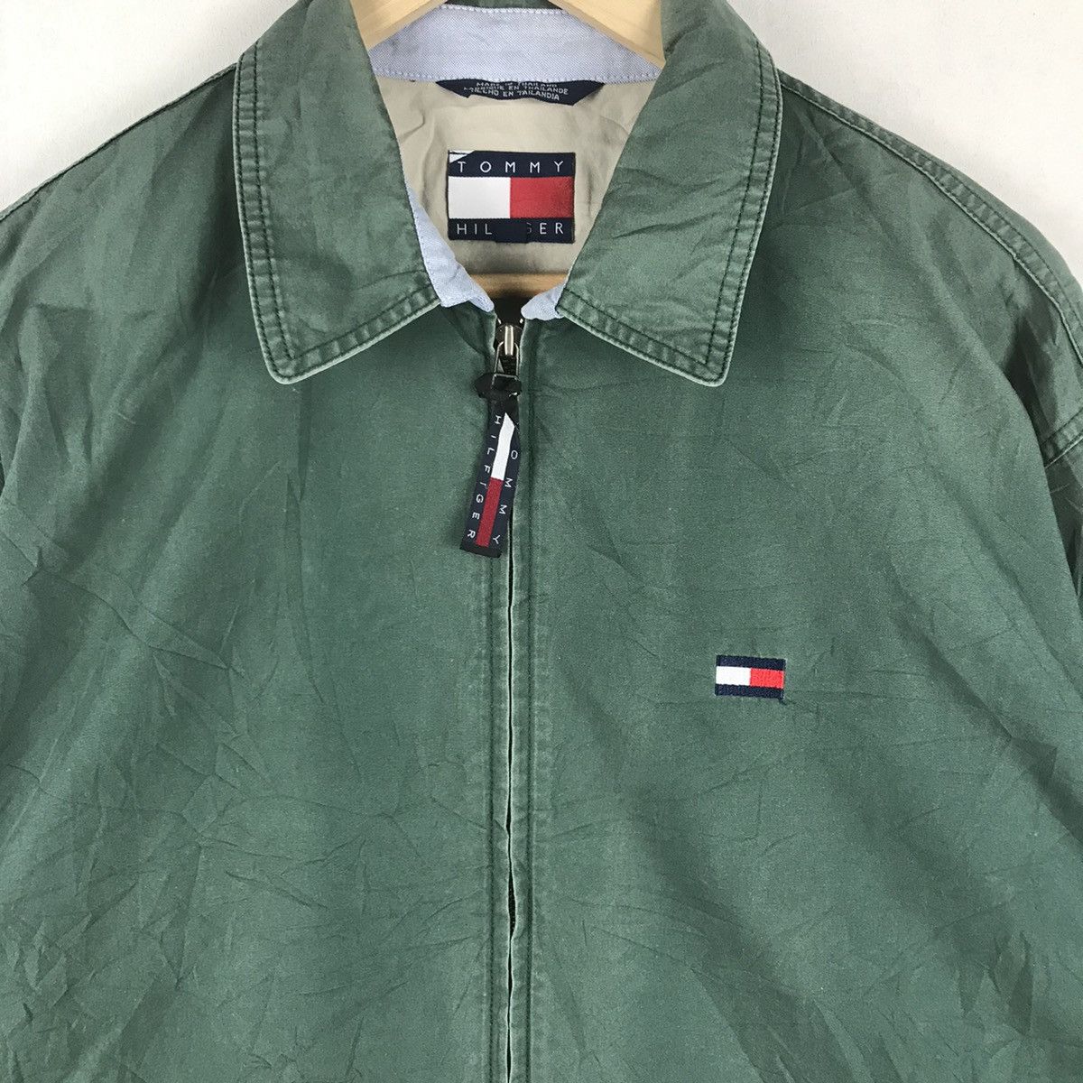 Tommy Hilfiger Vintage Tommy Hilfiger Bomber Jacket Size US S / EU 44-46 / 1 - 3 Thumbnail
